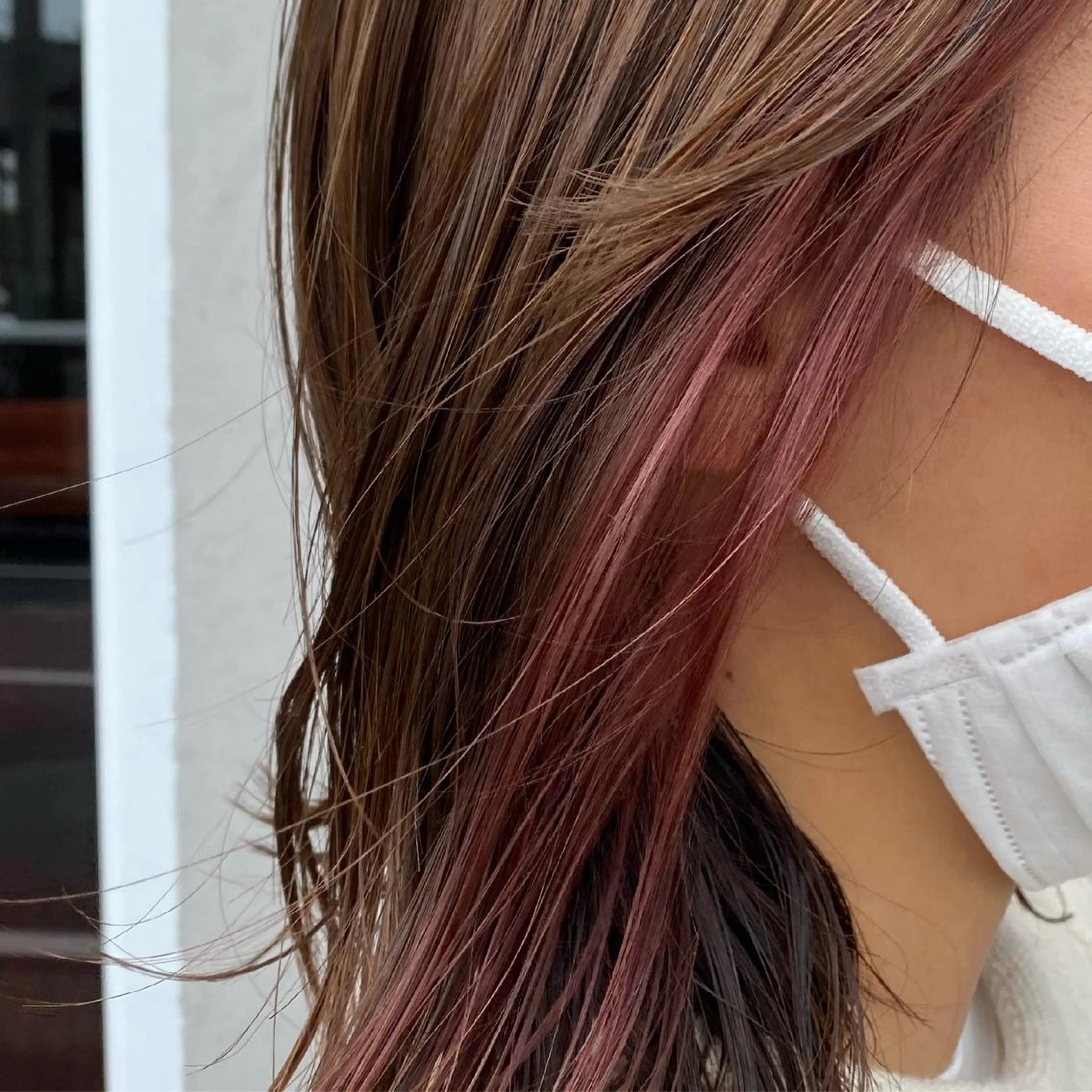 ミディアム シムラ カイゲンのヘアスタイル