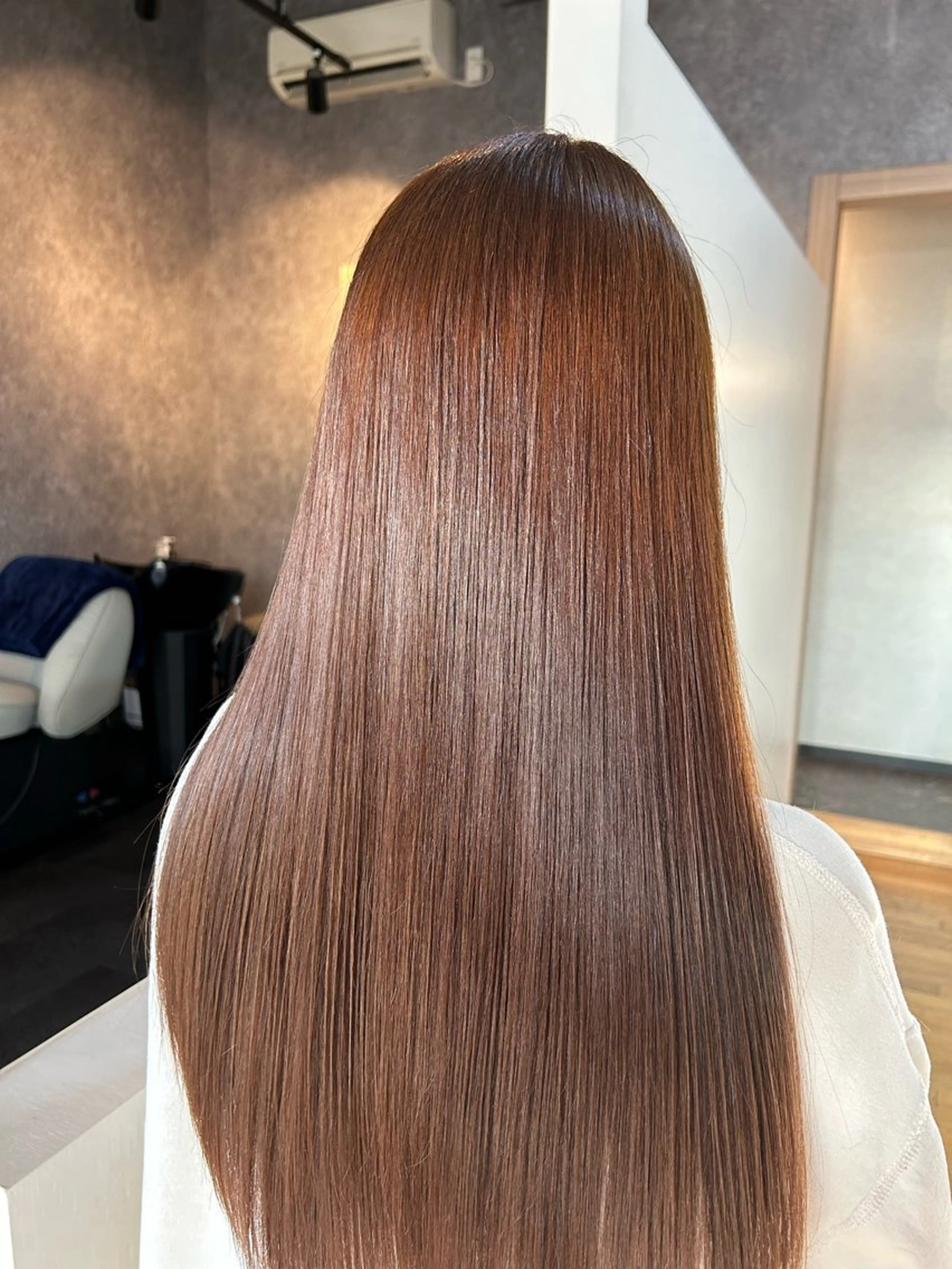 ロング ヘアカラー トリートメント レディース特化/ 前橋/よしかわあんみのヘアスタイル