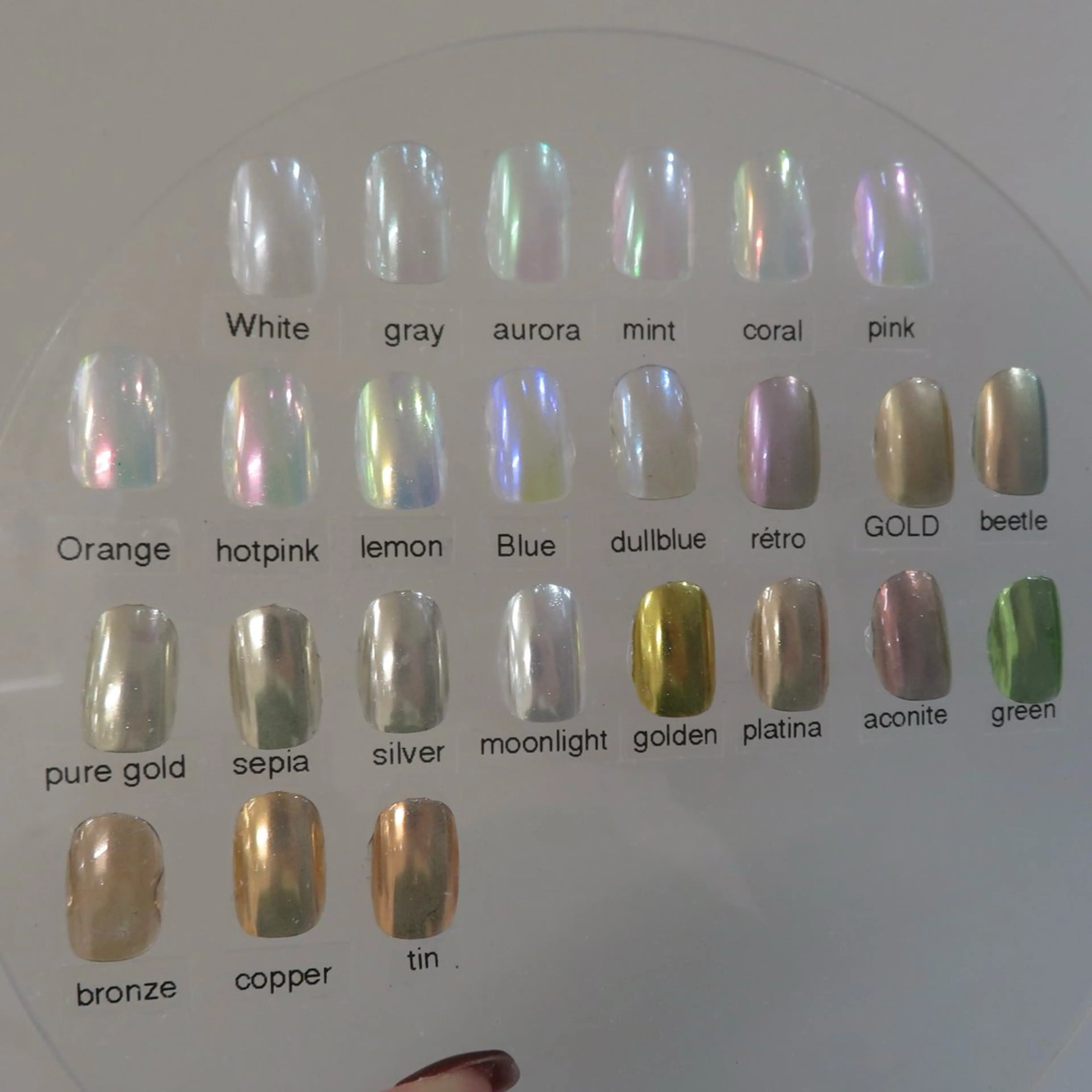 【オフあり】フット　ミラーネイルの写真