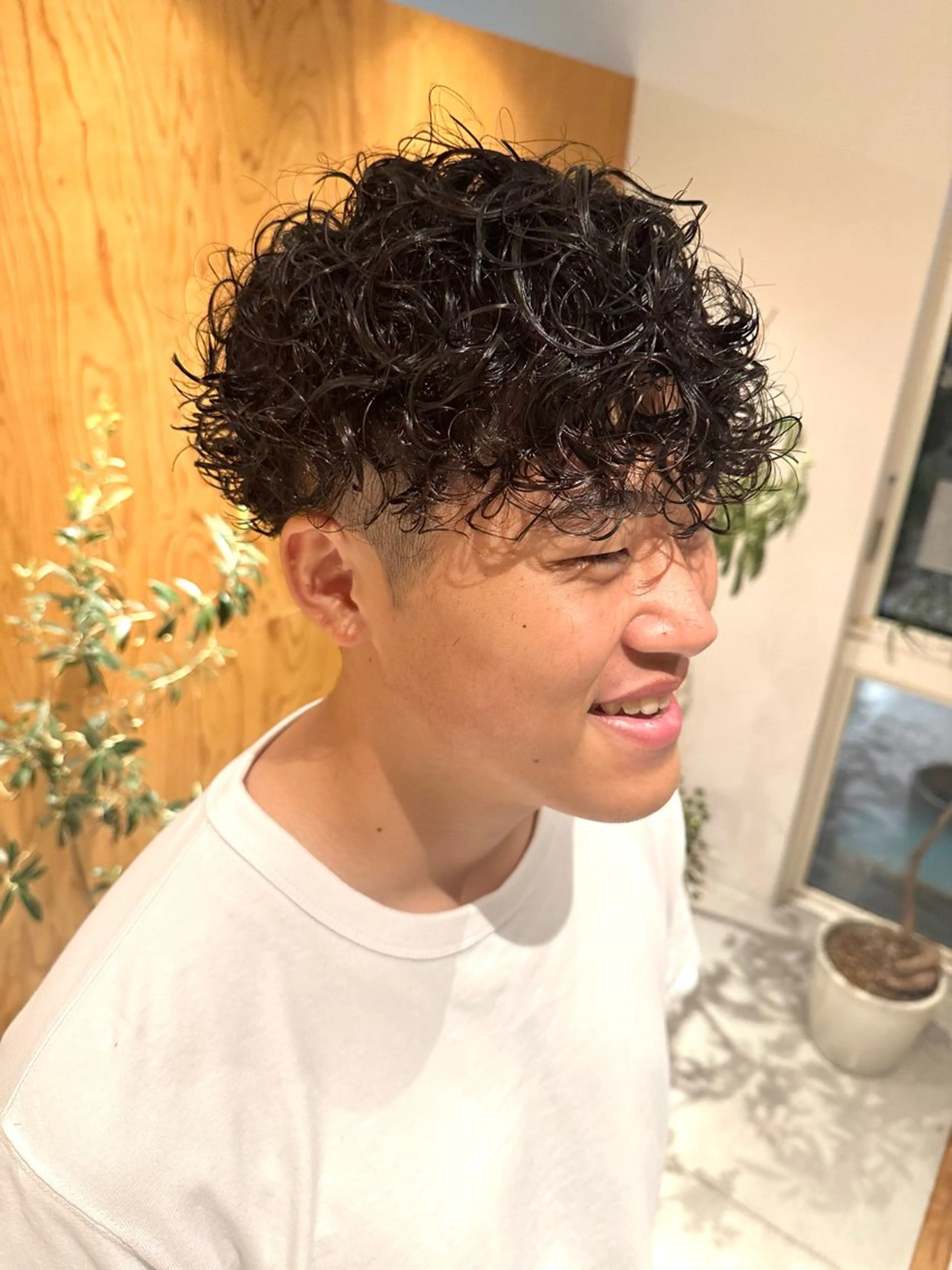 ショート パーマ メンズ メンズパーマ プードルパーマ プードルパーマ 🔥メンズ特化/ パーマ＆カット🌀のヘアスタイル