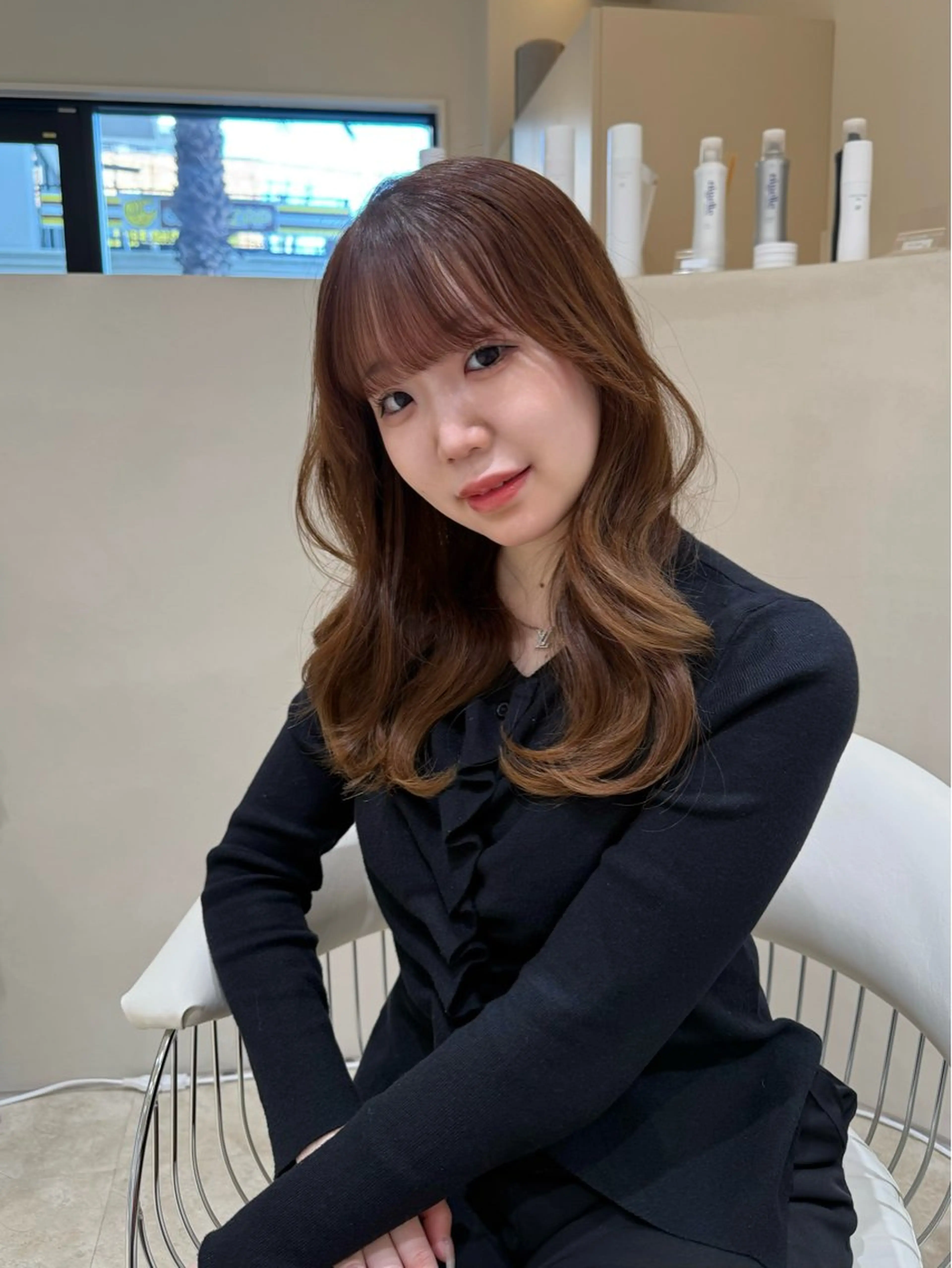 ヘアアレンジ 田中 夏妃のヘアスタイル