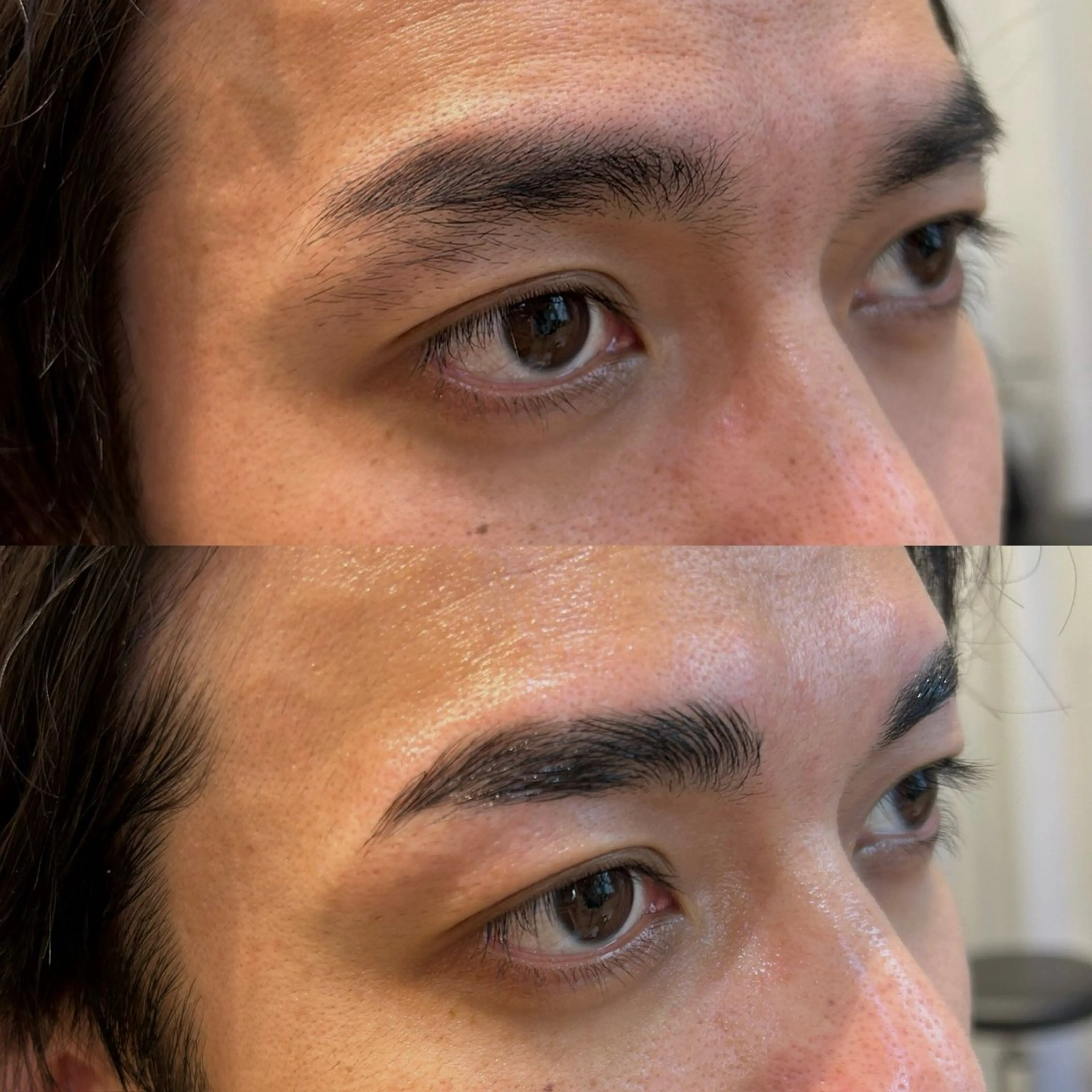 メンズ アイブロウ 似合わせデザイン特化 Nagisa眉まつ毛のマツエク・マツパデザイン