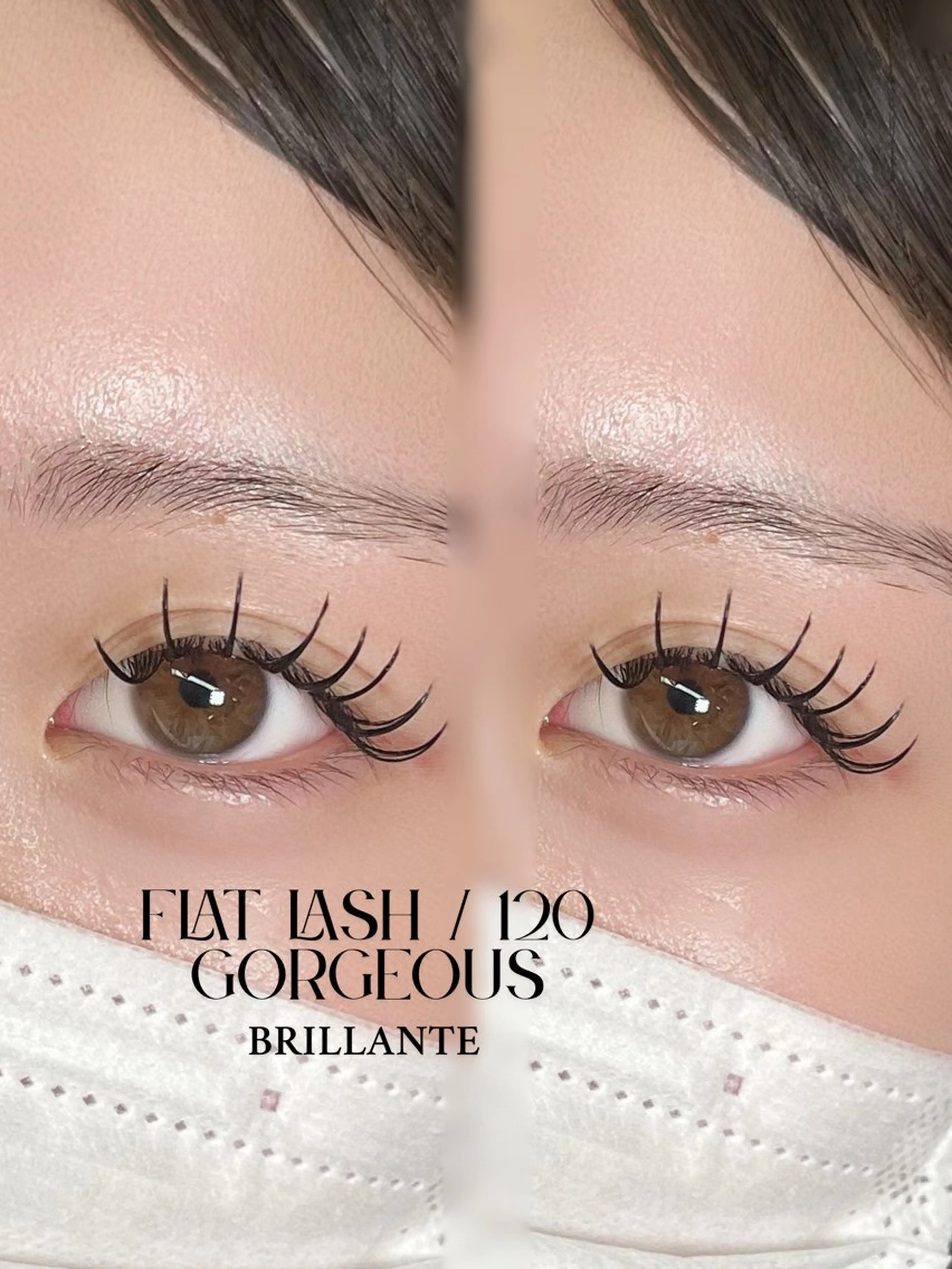 マツエク・マツパ BRILLANTE/ FUKAのマツエク・マツパデザイン