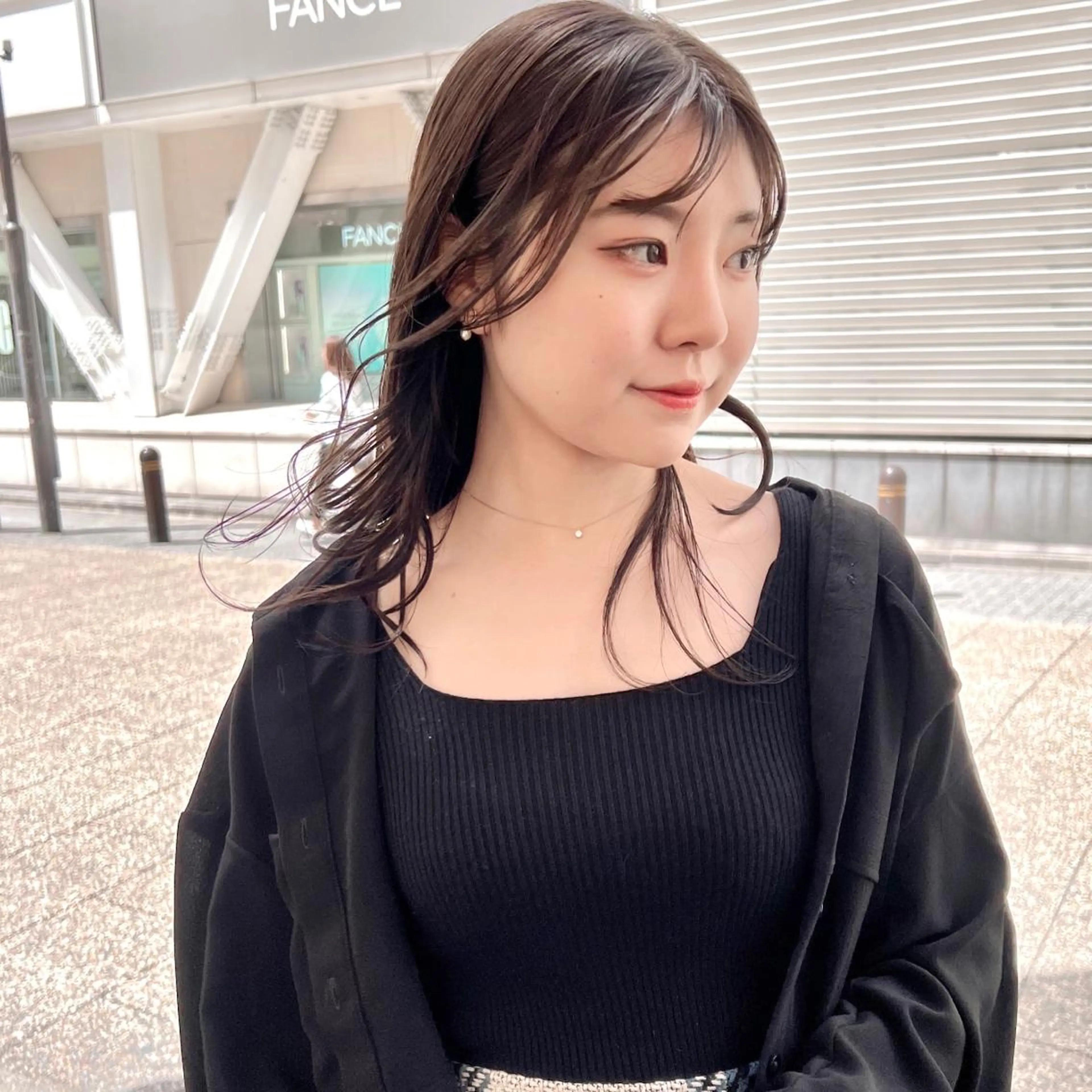 ミディアム カラー カット ヘアカラー トリートメント トレンドヘア🩶 艶髪🩶yoshiのヘアスタイル