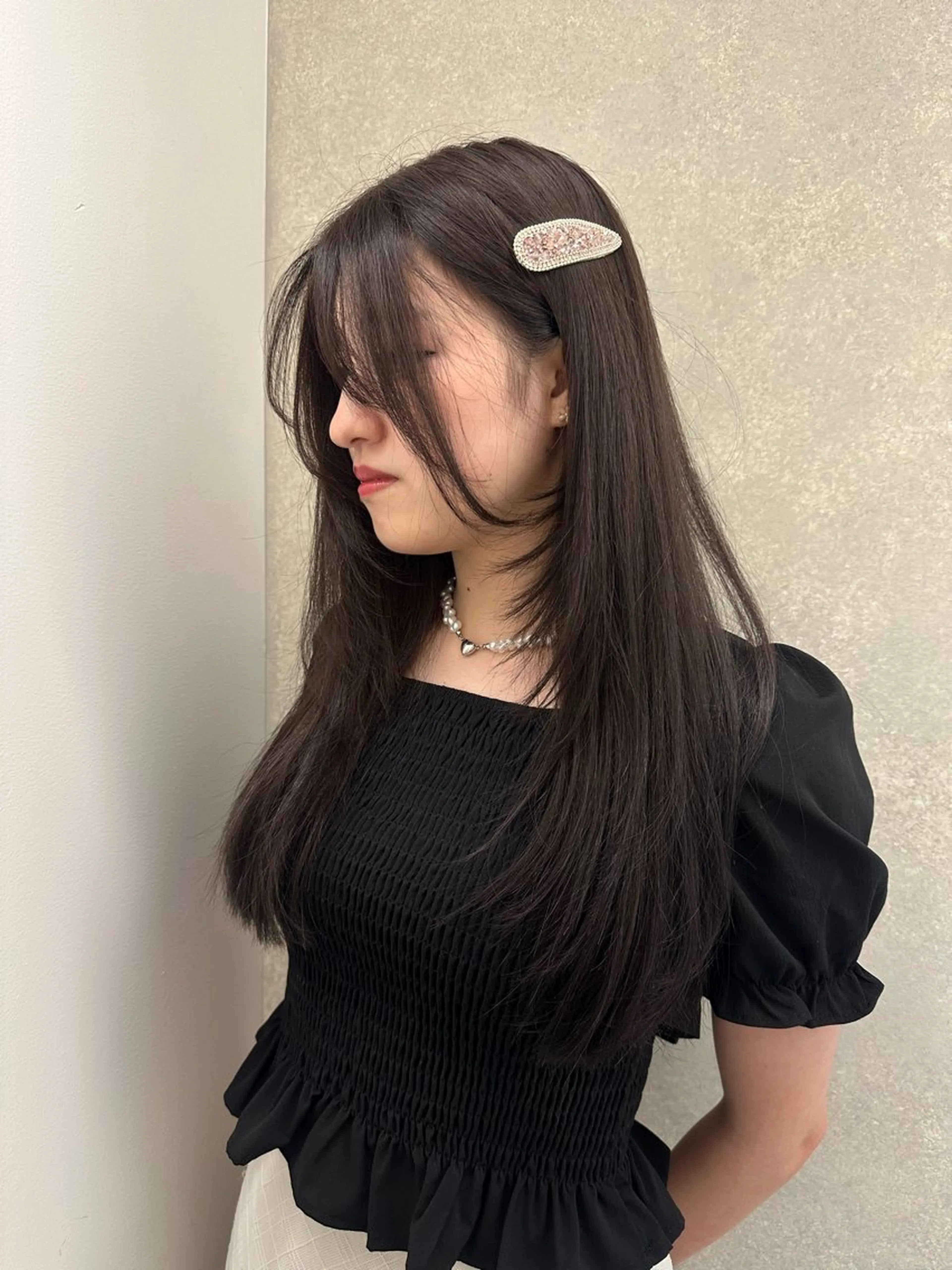 ロング 韓国ヘアメンズ・レデ ィース特化ミクのヘアスタイル