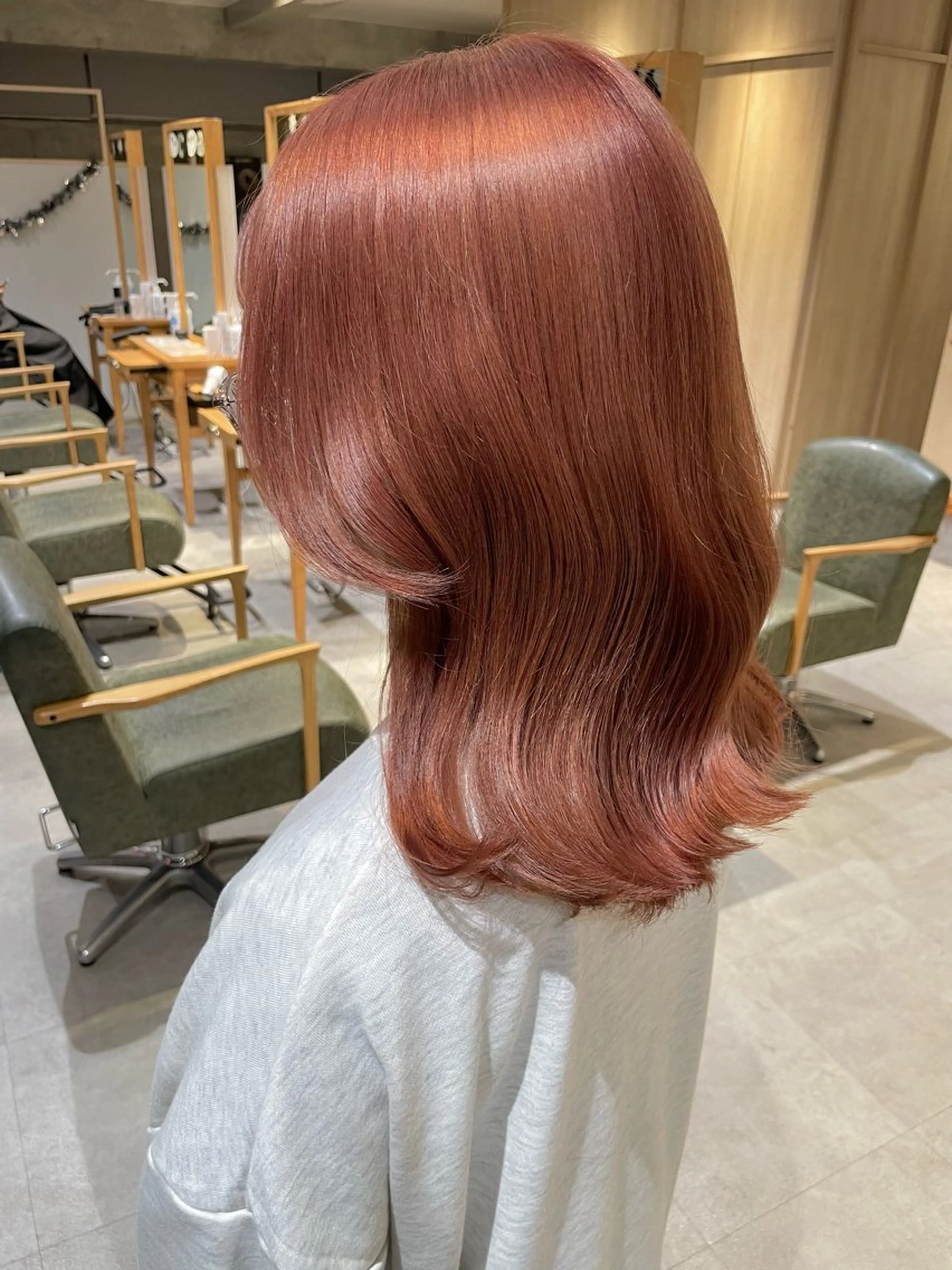 カラー ｵﾀｸ美容師🛍/ 酸性ストレート/艶髪のヘアスタイル