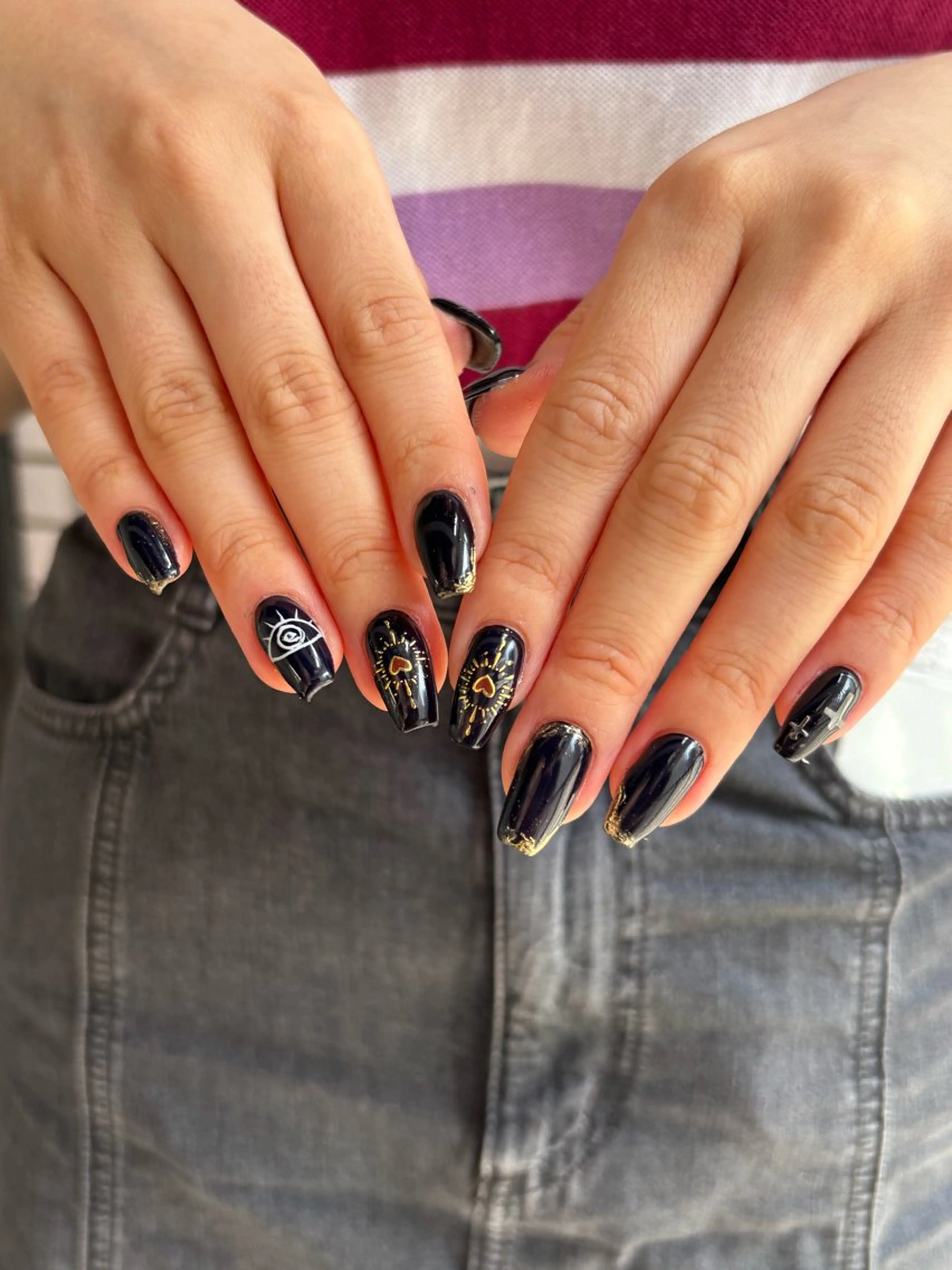 ネイル ハンドネイル 🪐富島彩夏 /海外nail🪐のネイルデザイン