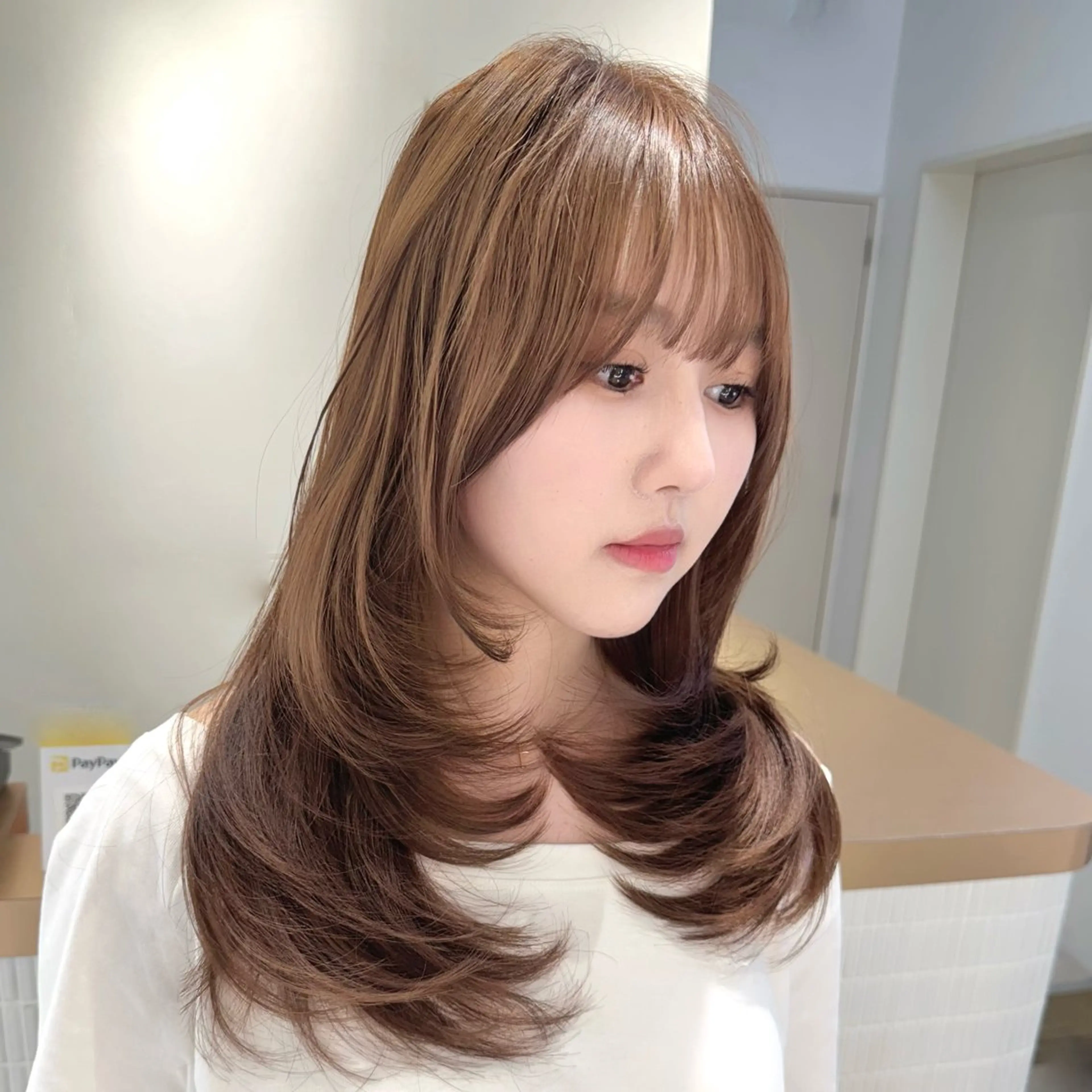 ミディアム 🫧レイヤーカット/ 韓国ヘア🫧辻優也のヘアスタイル