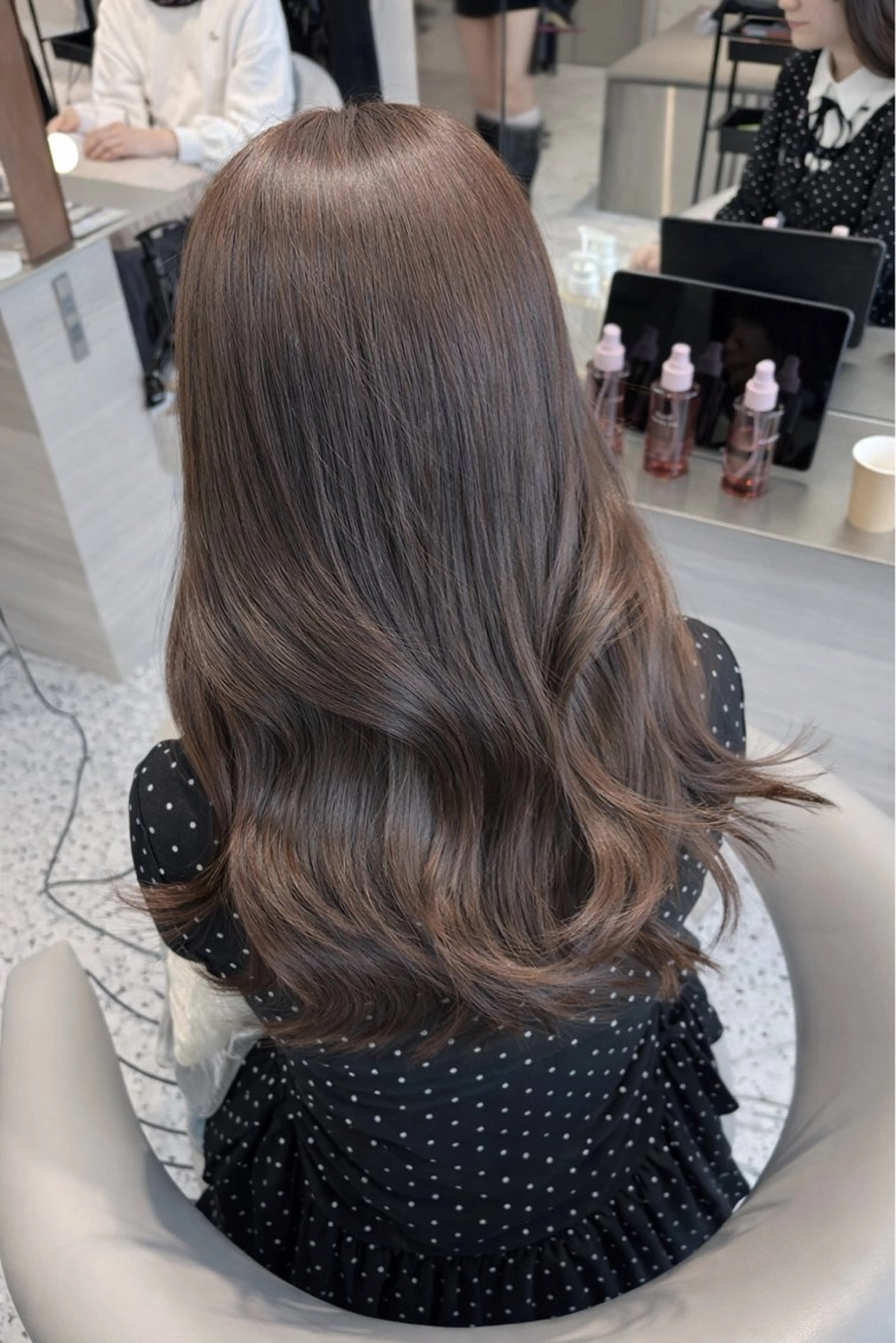 ロング カット ヘアカラー トリートメント 似合わせレイヤー / minami ⟡.·のヘアスタイル