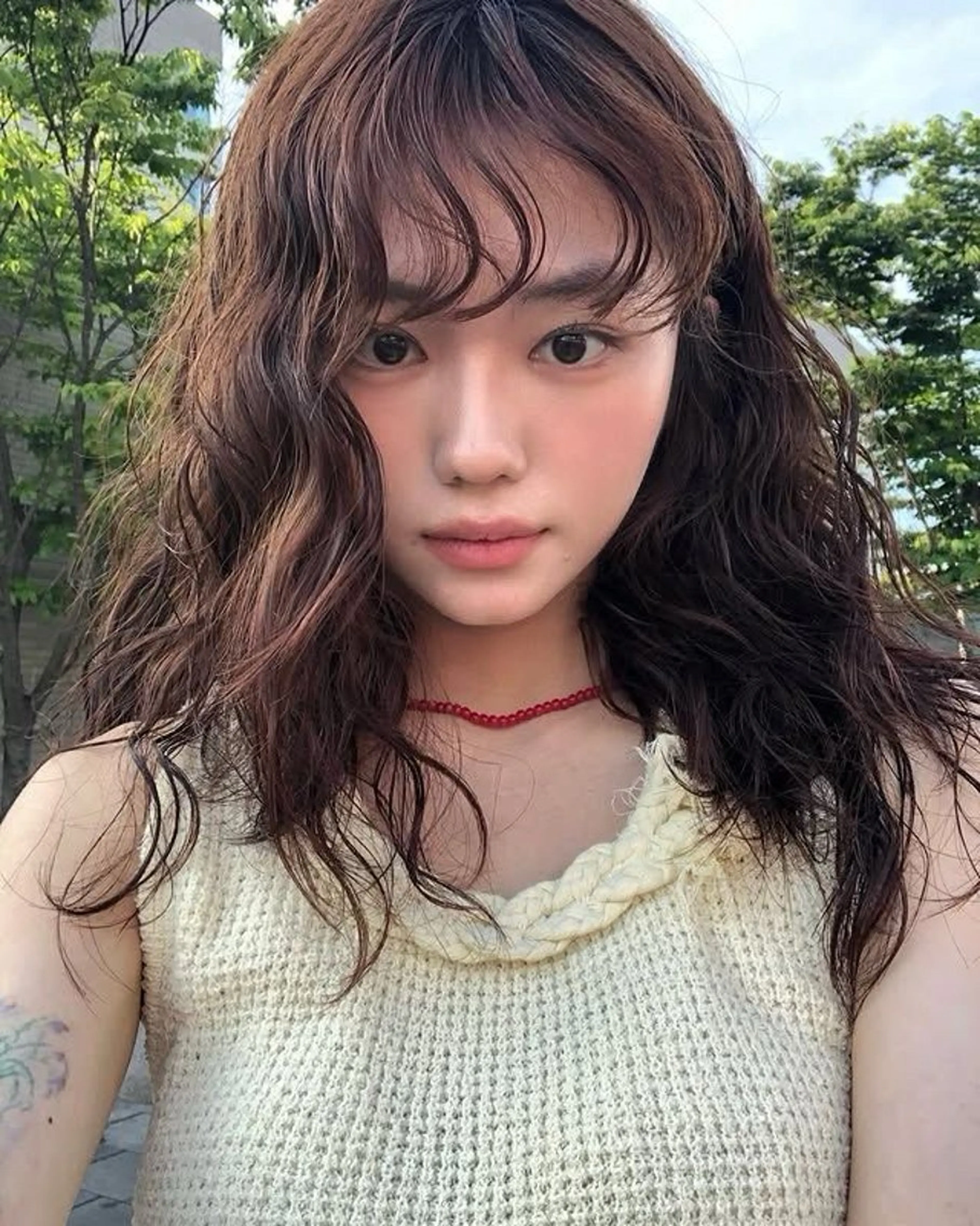 ロング ヘアカラー トリートメント 韓国/Y2K 👽土田大珠👽のヘアスタイル