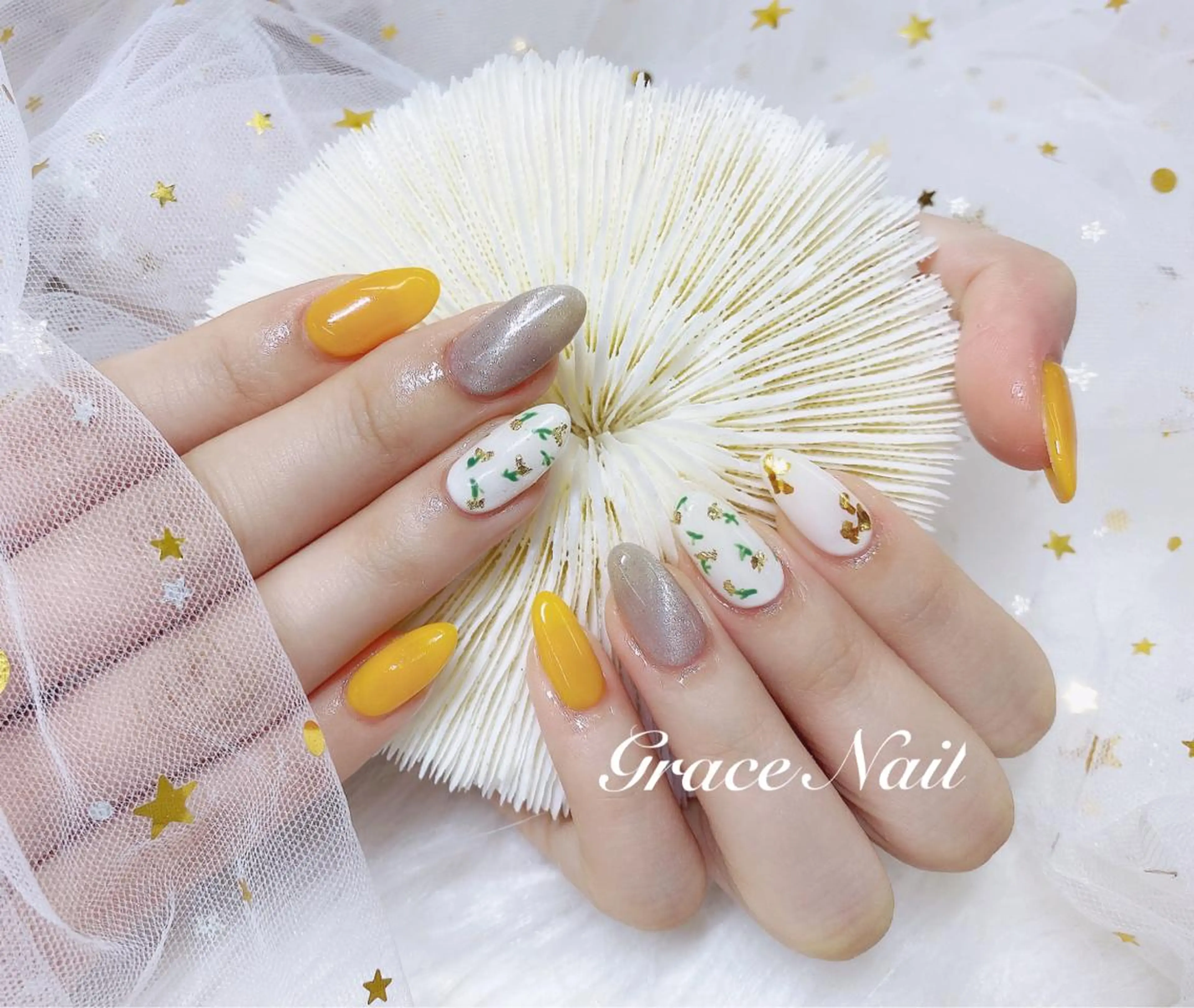 ネイル ハンドネイル ☆*｡Grace Nail｡*☆のネイルデザイン