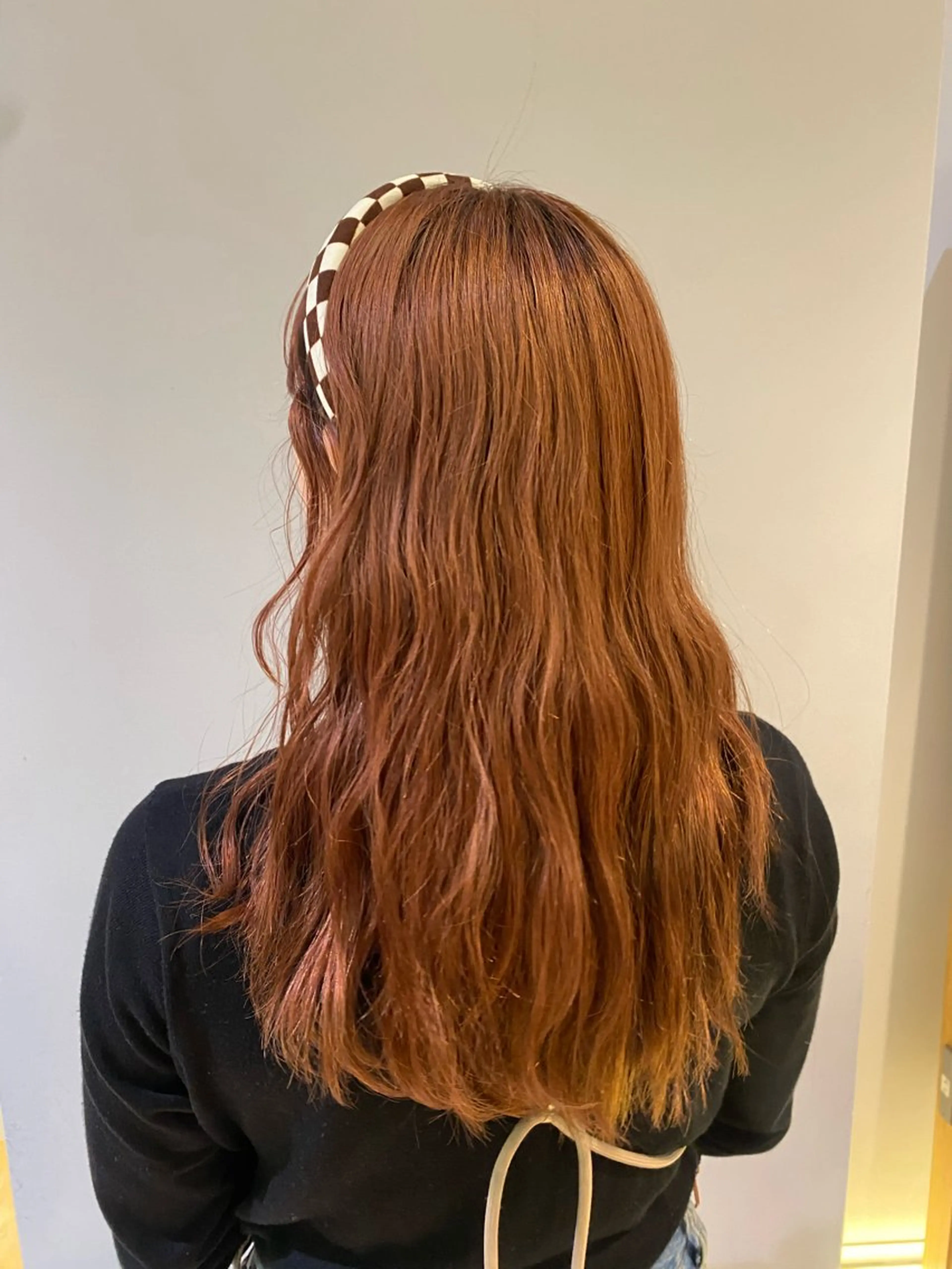 セミロング カット パーマ トリートメント 大人可愛い♡コテ巻き パーマ🌼杉田 萌恵のヘアスタイル