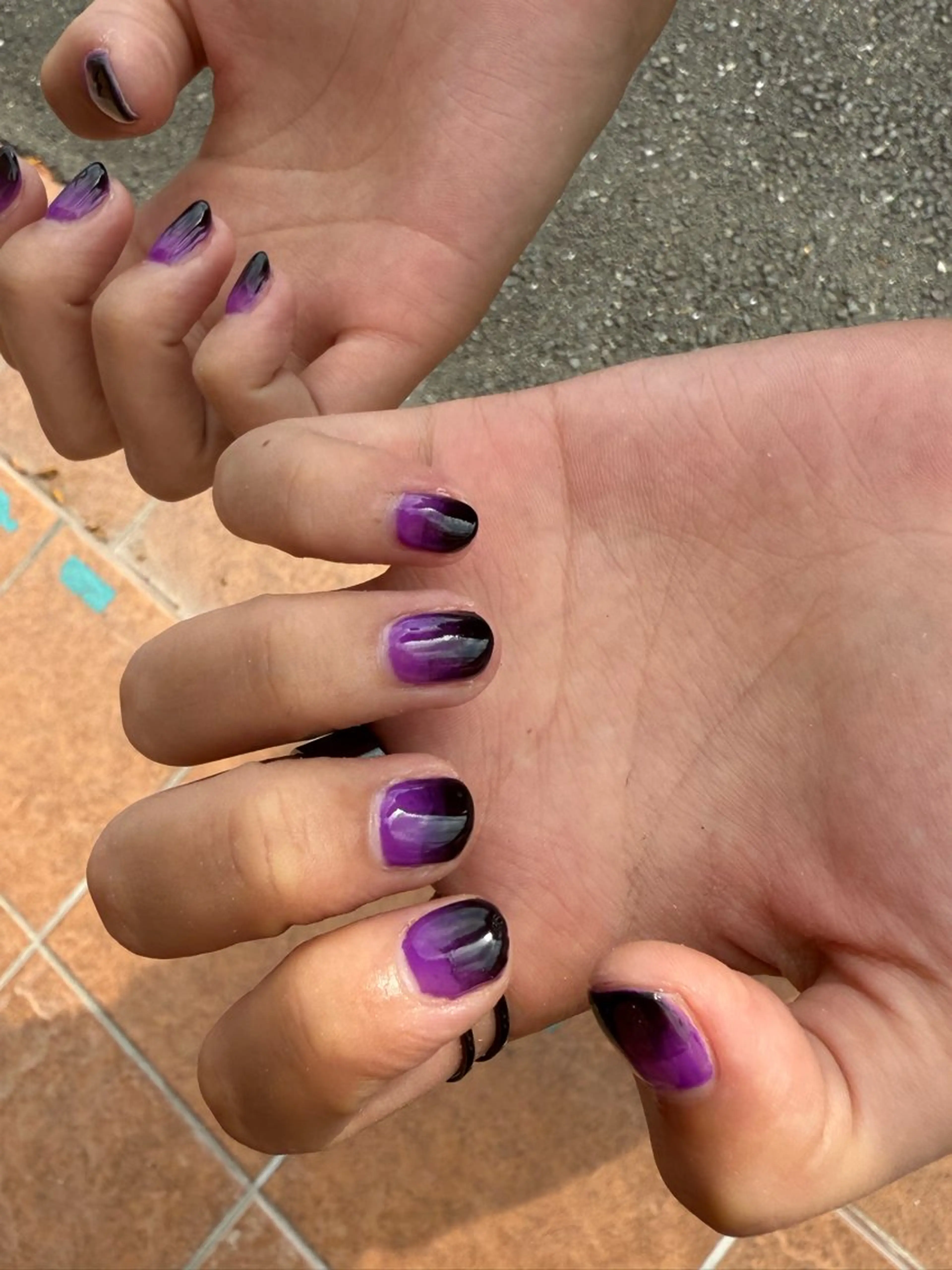 グラデーションネイルorフレンチネイル　オフなし　研修メニュー　【2回目の方】の写真