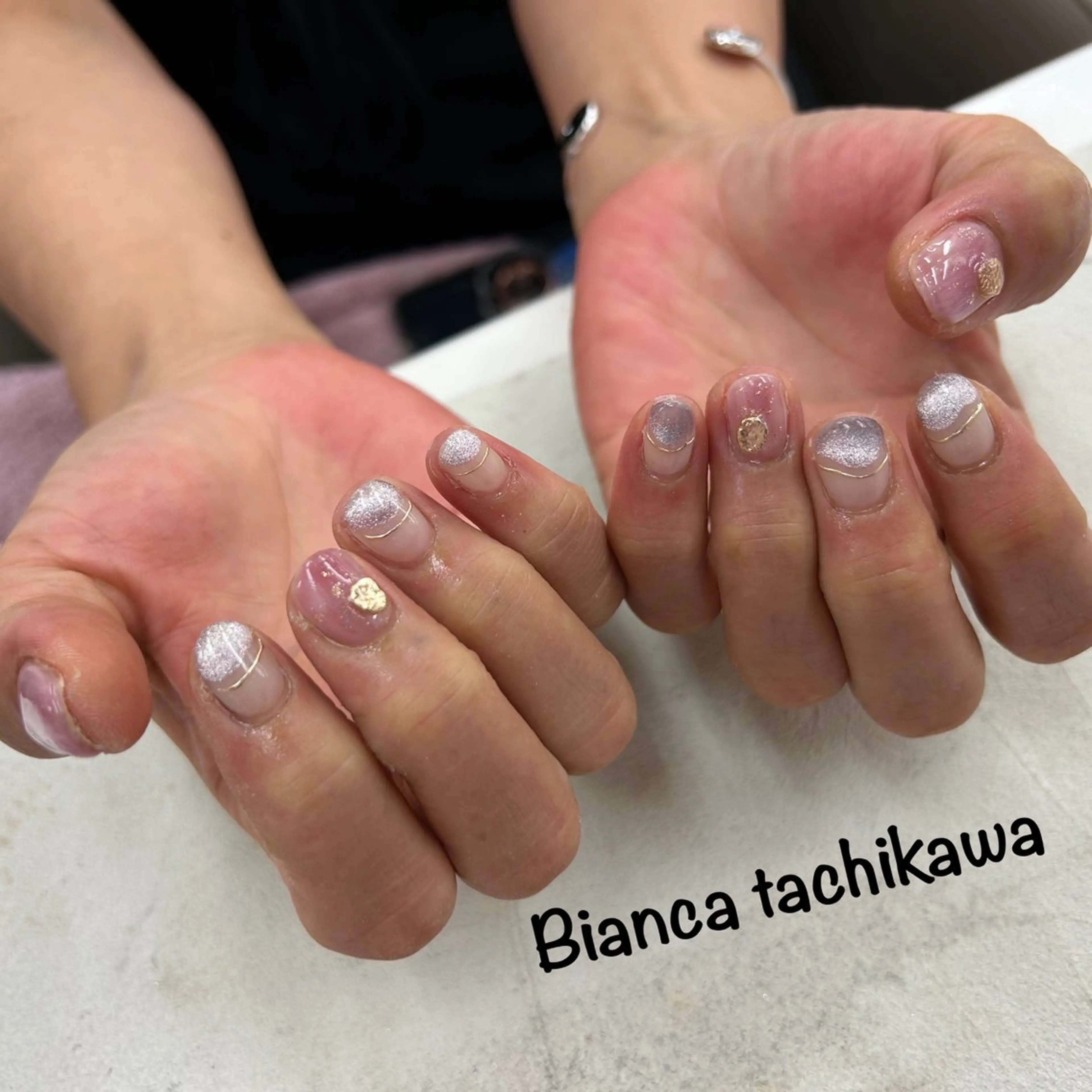 ネイル Bianca 立川店 小川のネイルデザイン