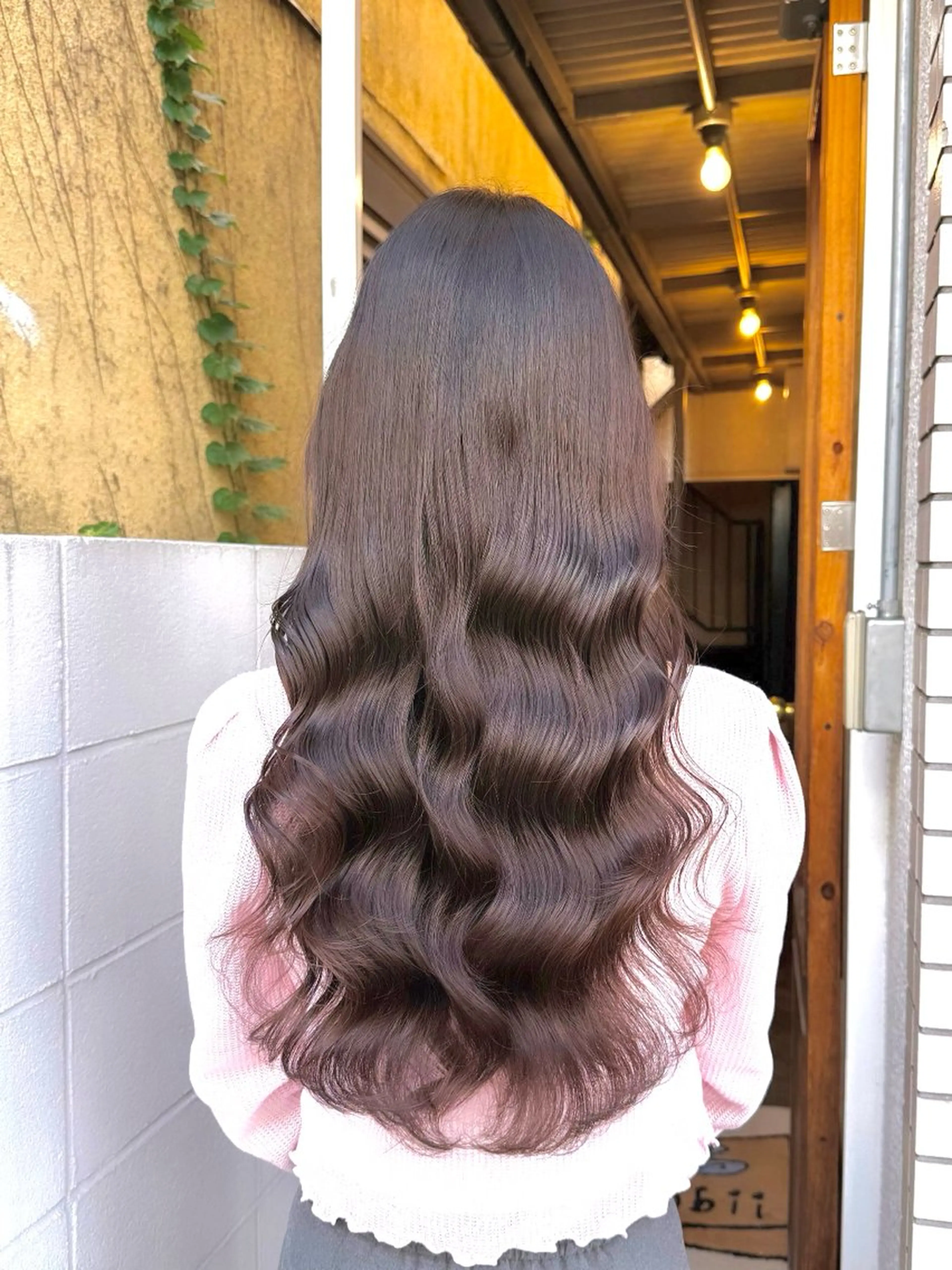 ロング パーマ 縮毛矯正 カット パーマ トリートメント 吉田 光佑のヘアスタイル
