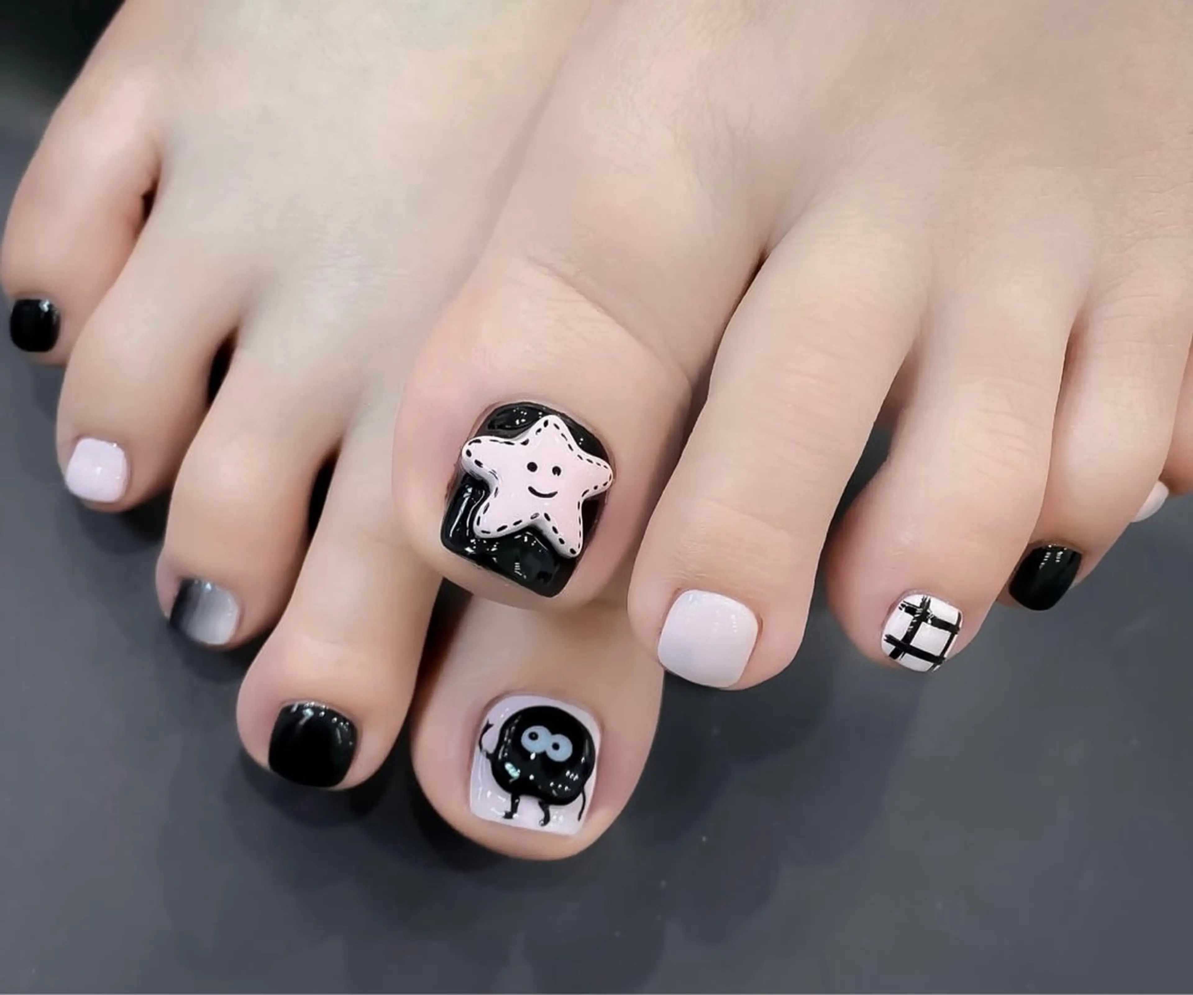 ネイル フットネイル ╹◡╹Mimoミモ Eye&Nailのマツエク・マツパデザイン