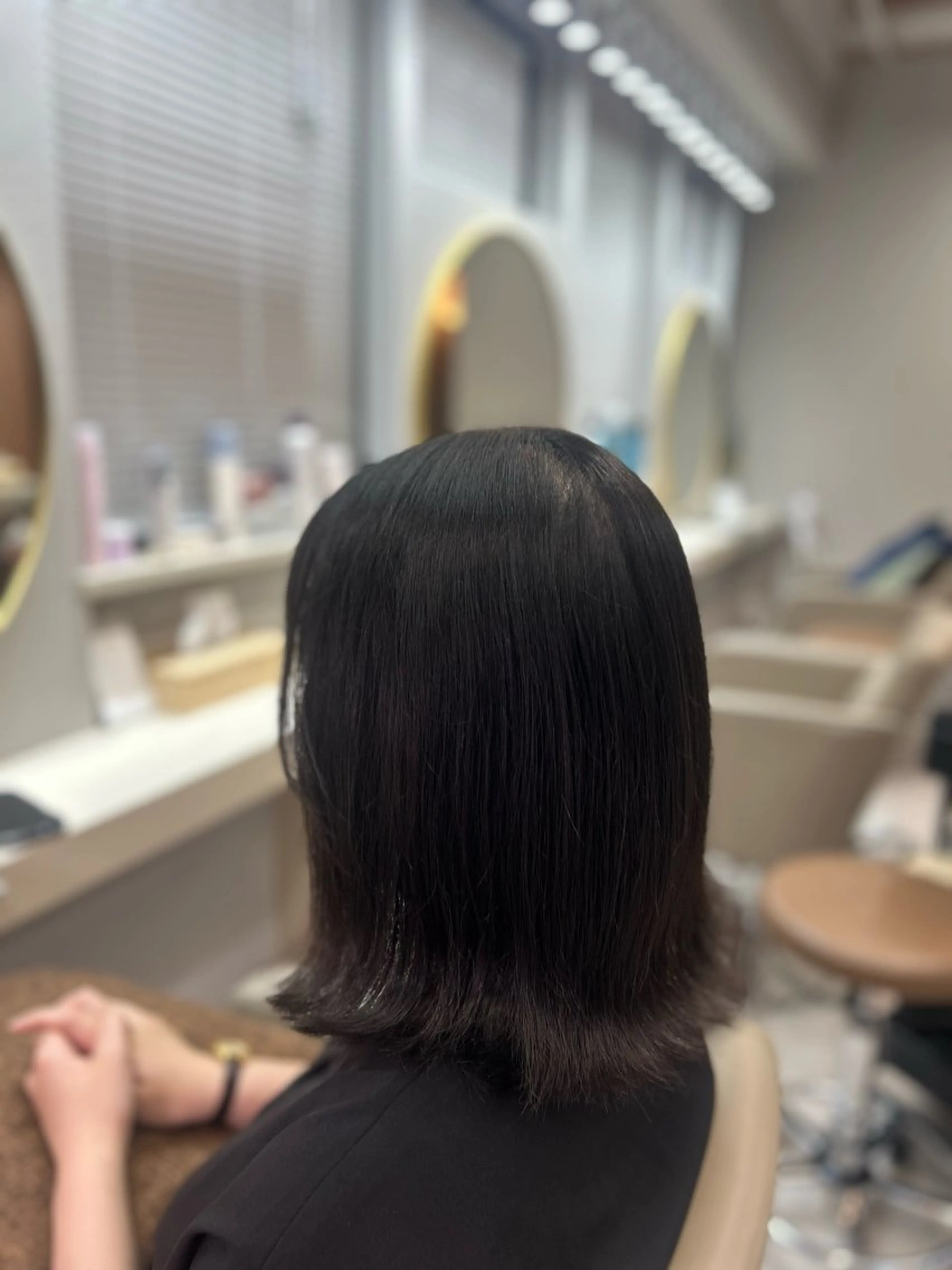 ミディアム 外ハネヘア 池田 太一のヘアスタイル