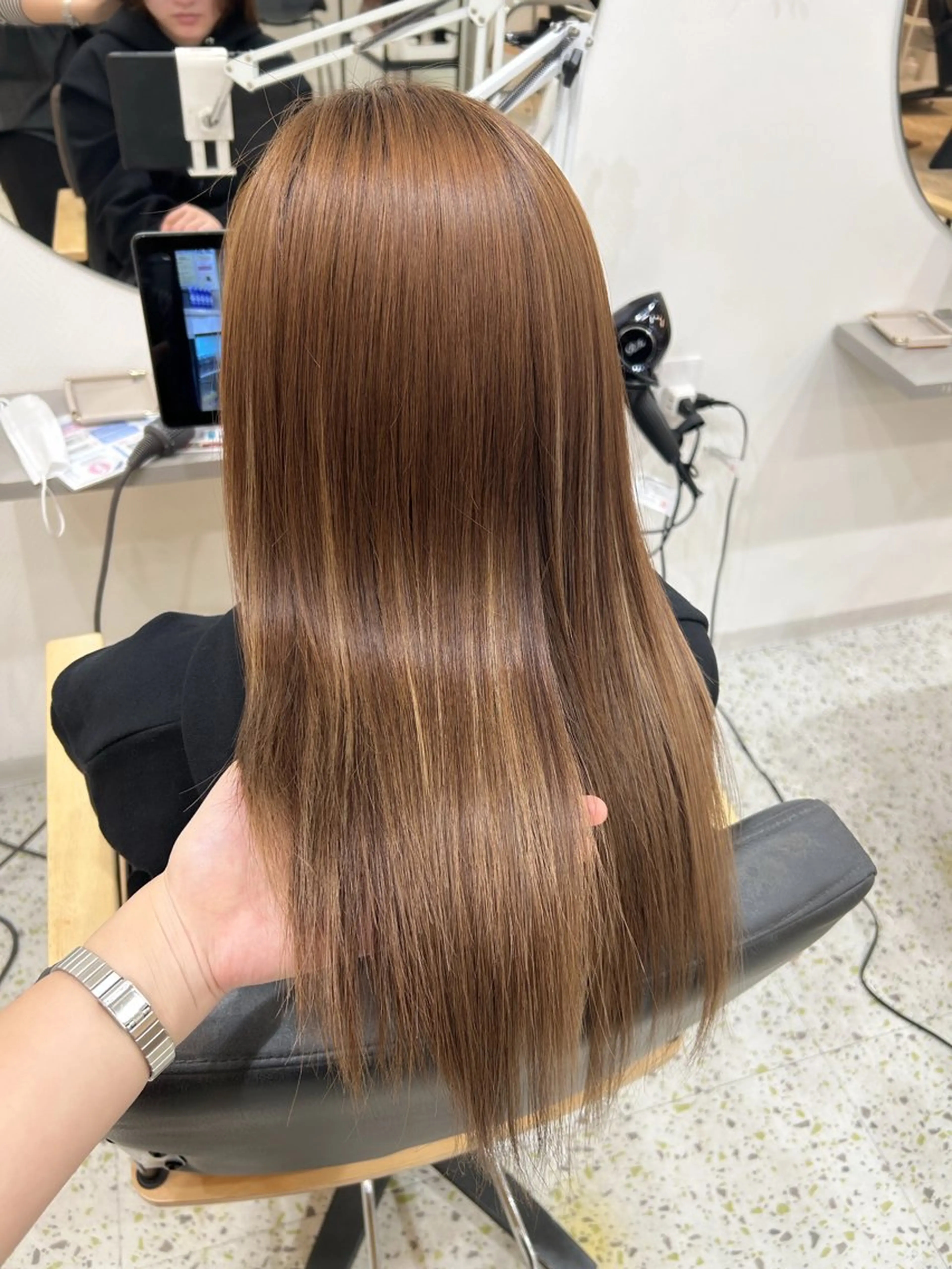 ロング 髪質改善 トリートメント 🧣艶カラー・ヘア セット Chie🧸のヘアスタイル