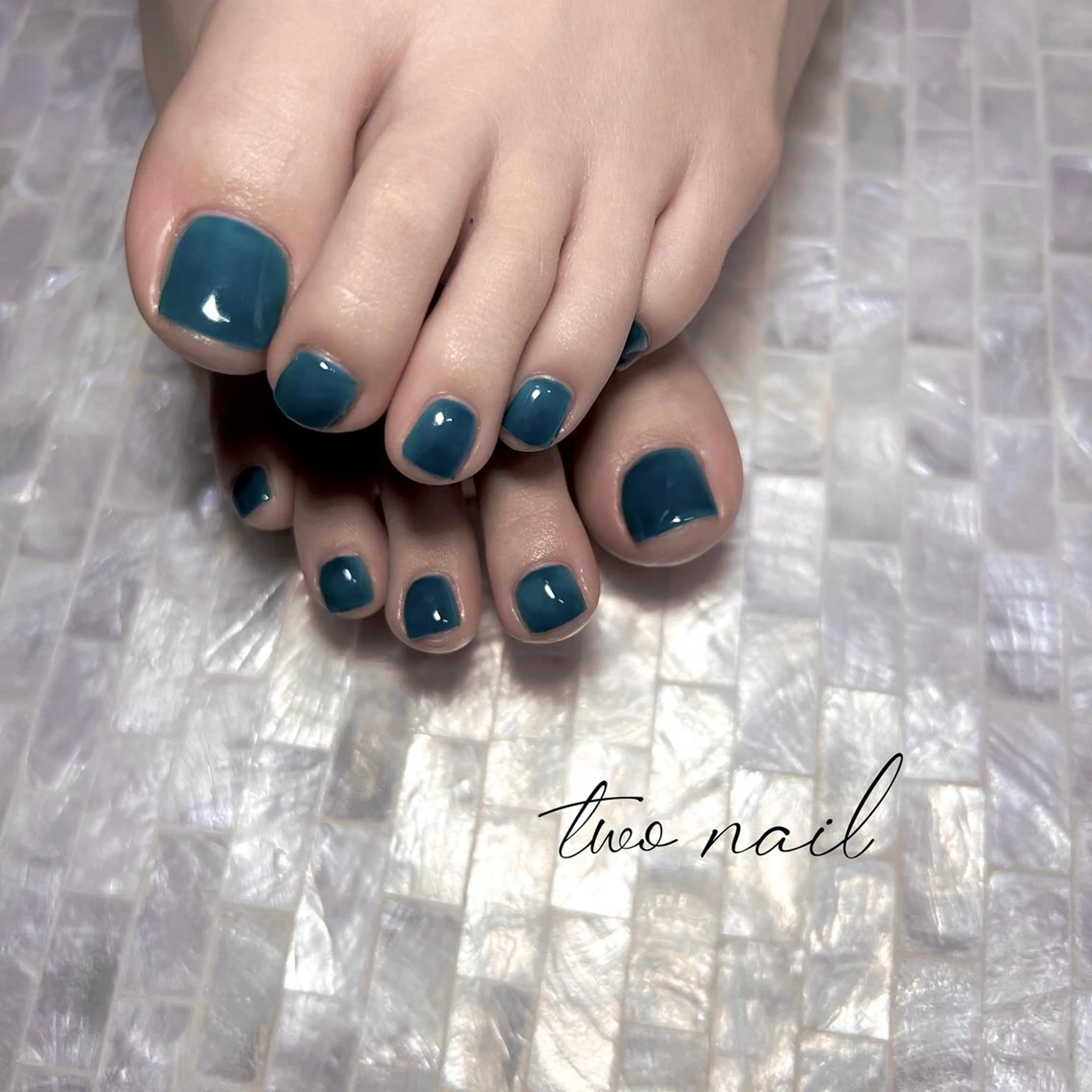 ネイル アートネイル フットネイル ハート ニュアンスネイル オフィスネイル フットネイル two nailのネイルデザイン