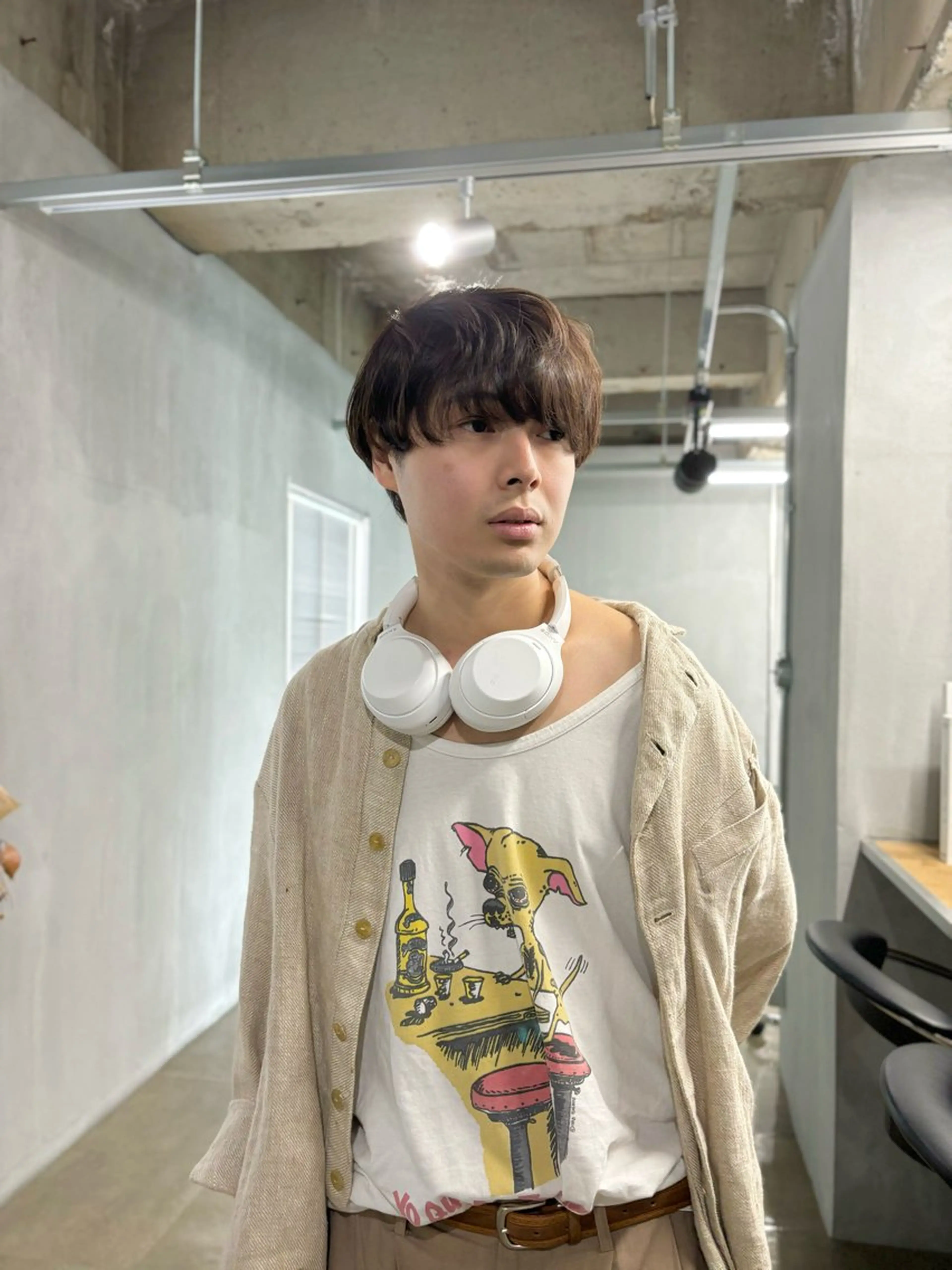 ショート カラー パーマ メンズ カット パーマ メンズ/ダブルカラー /パーマ/来栖慧💈のヘアスタイル