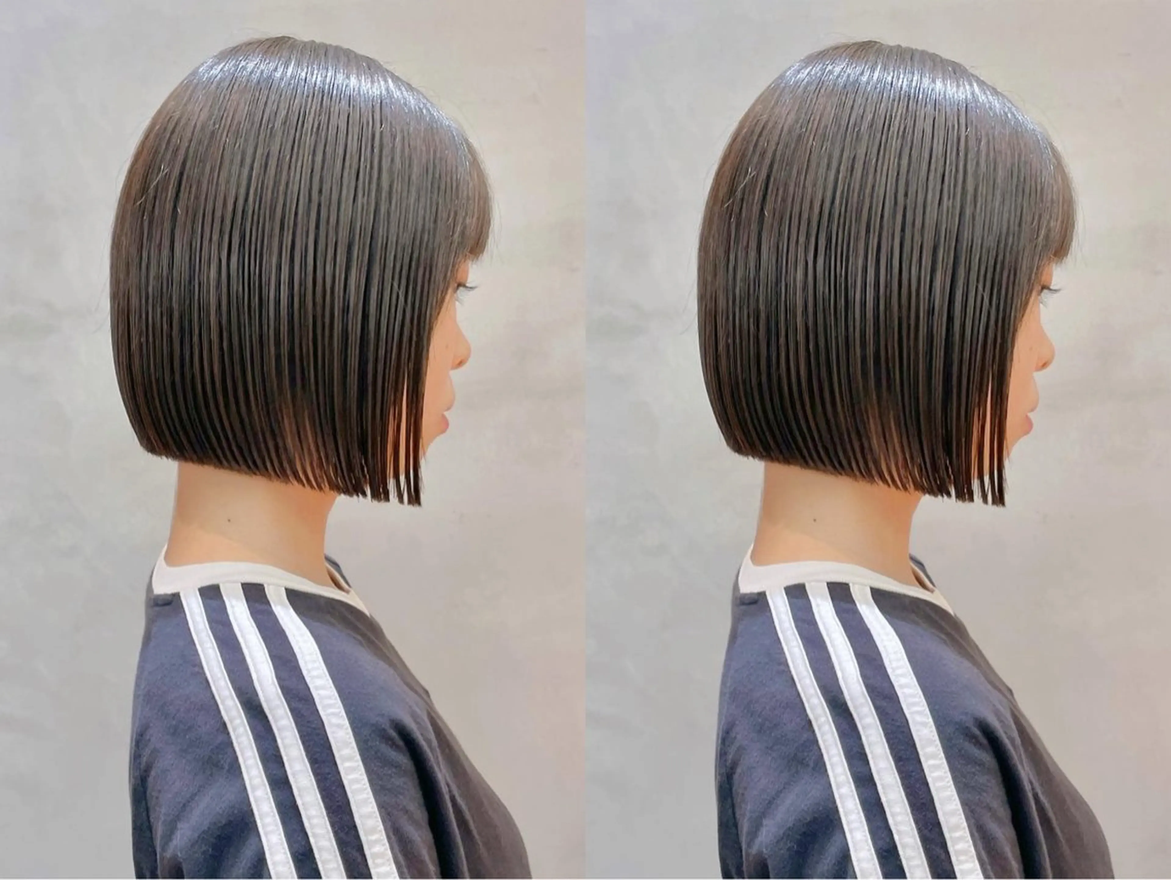 ショート Misaki /ボブ/縮毛矯正のヘアスタイル