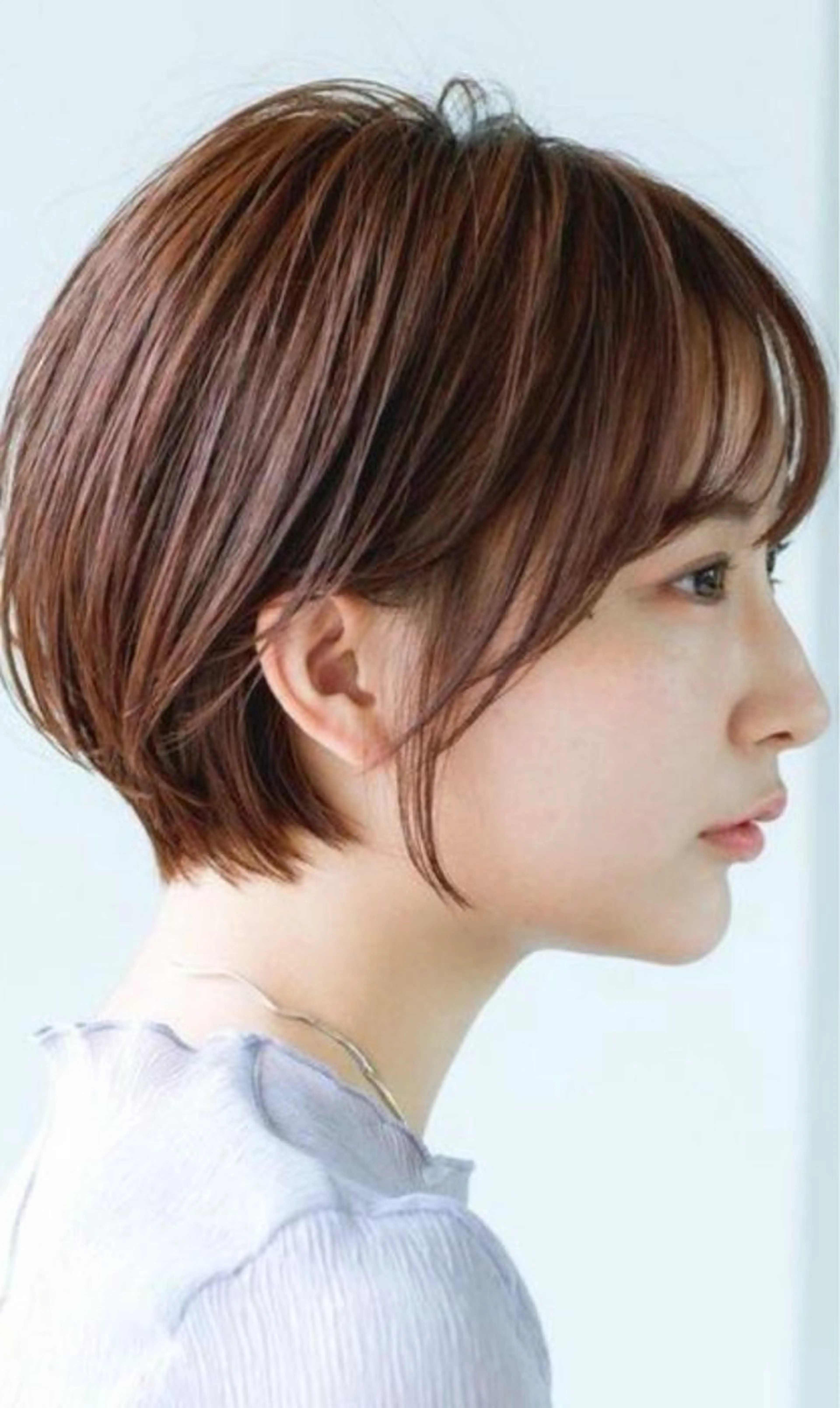 ショート のどか 髪質改善/ボブモデルのヘアスタイル