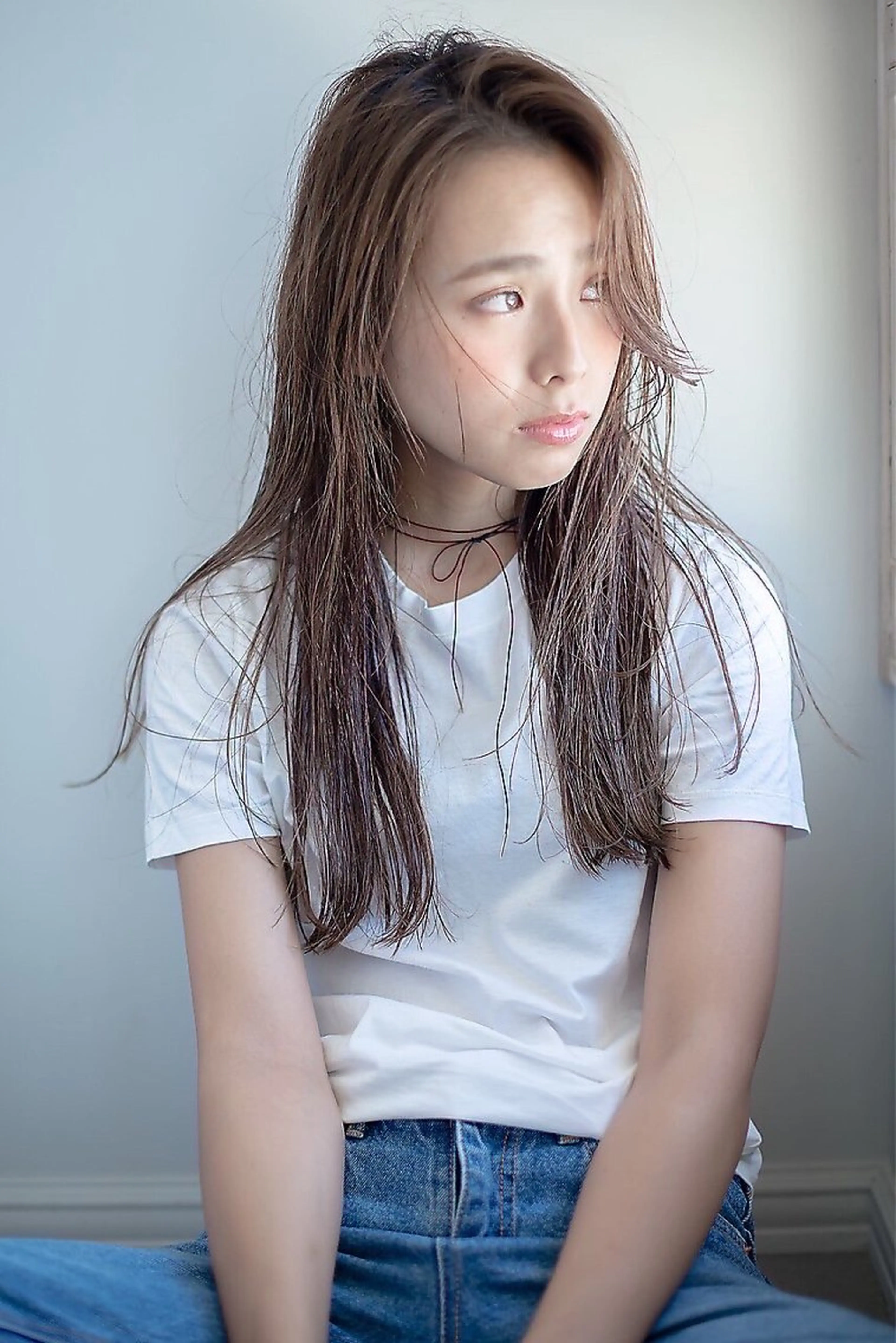 カラー かがみはやと 髪質改善/縮毛矯正のヘアスタイル