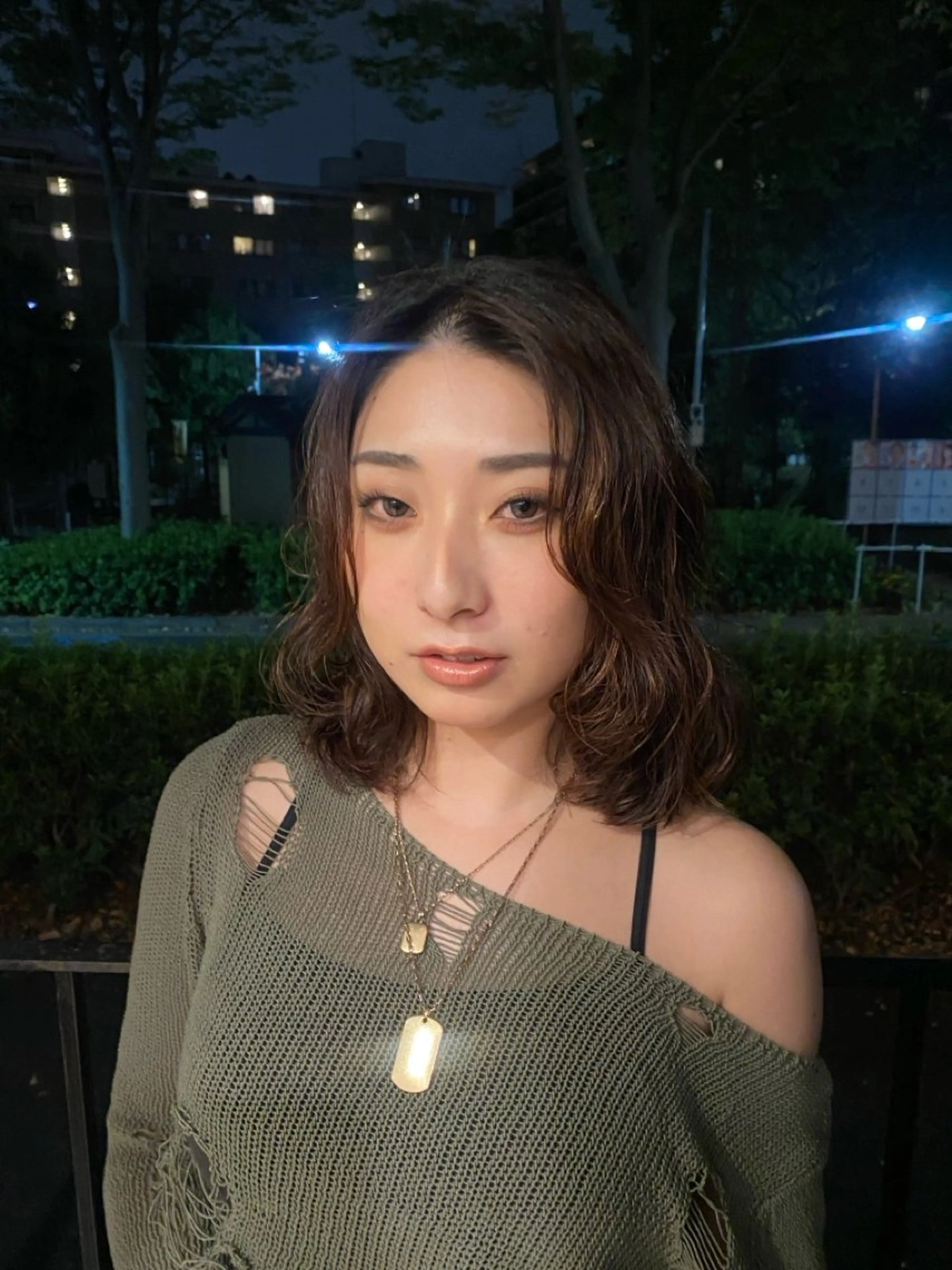 ミディアム パーマ レイヤーカット 🫧Miyu /ボブカット🫧のヘアスタイル