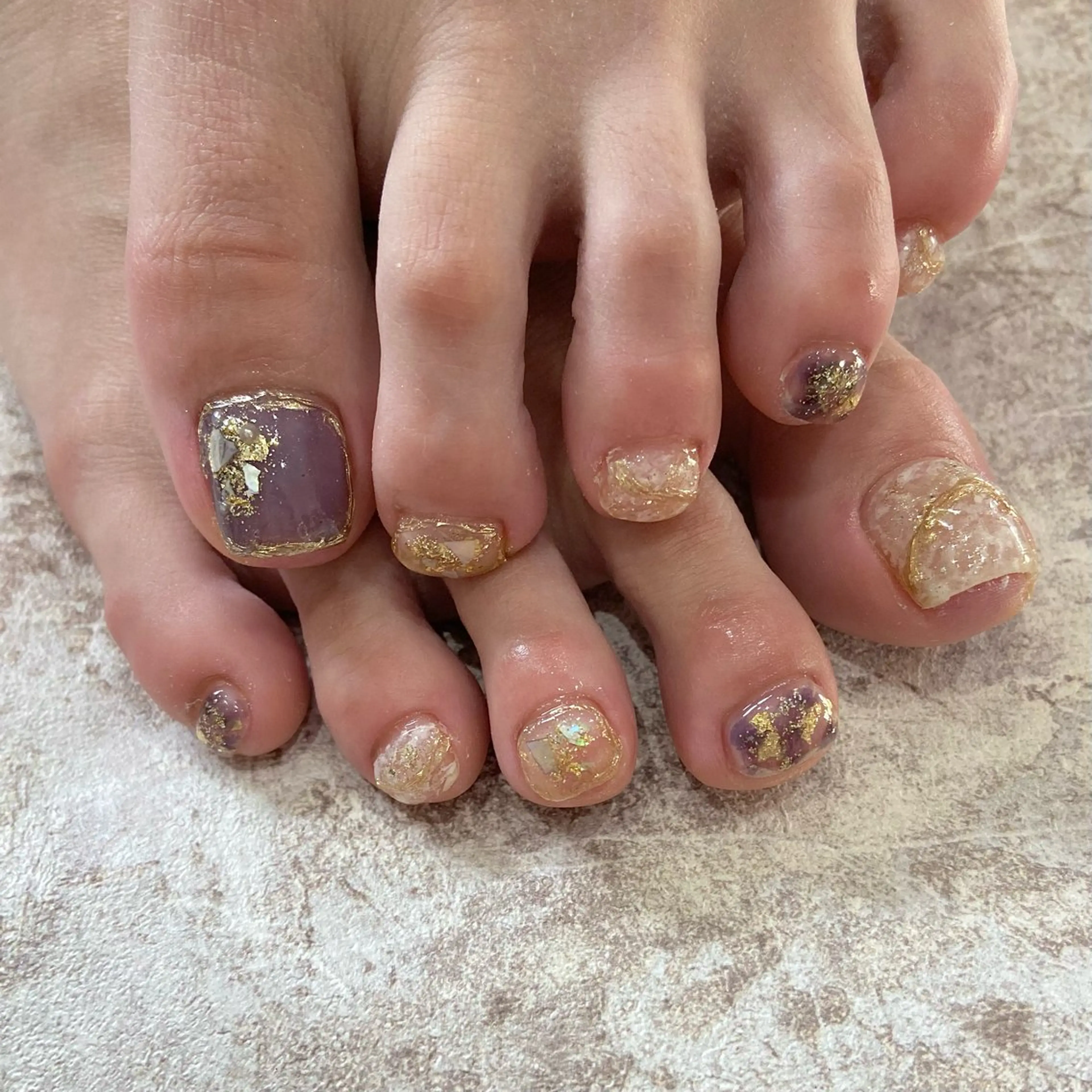 ネイル フットネイル Allure小山店 Maiのネイルデザイン