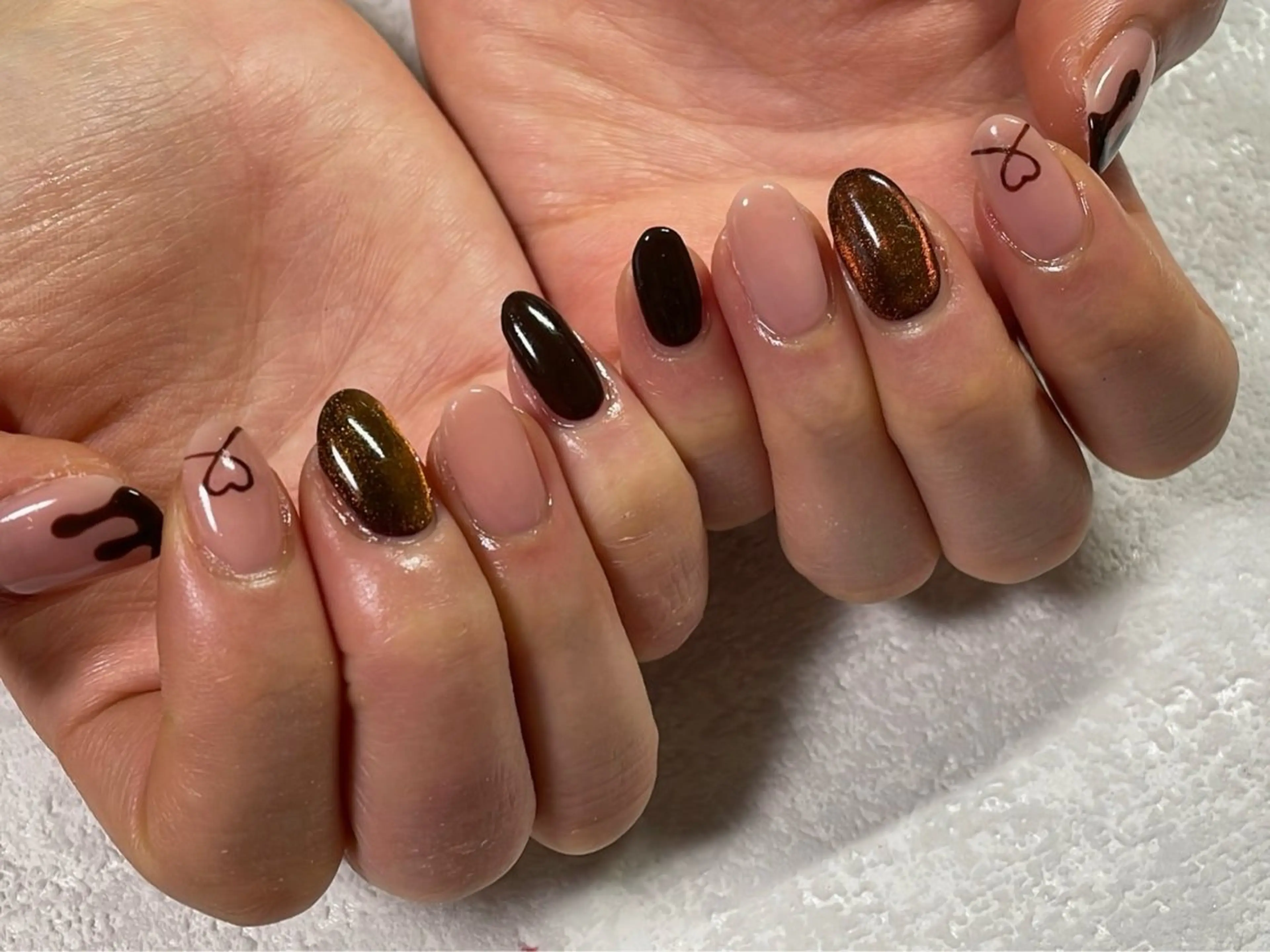 ネイル ジェルネイル 韓国ネイル メンズネイル パラジェル ブライダルネイル kiki nail たまプラーザのネイルデザイン