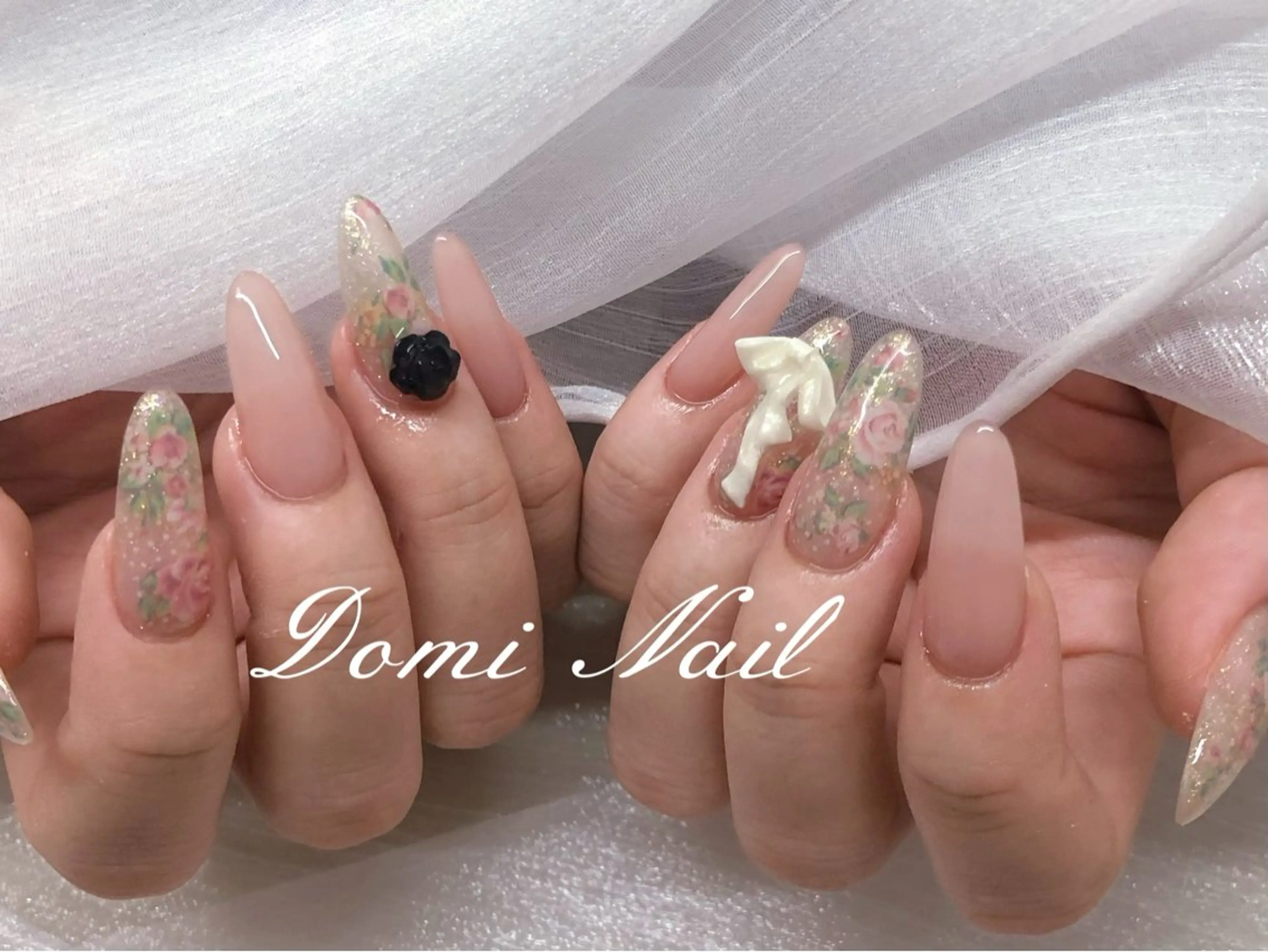 ネイル 持ち込み ネイルチップ ハンドネイル Domi Nail Salonのネイルデザイン