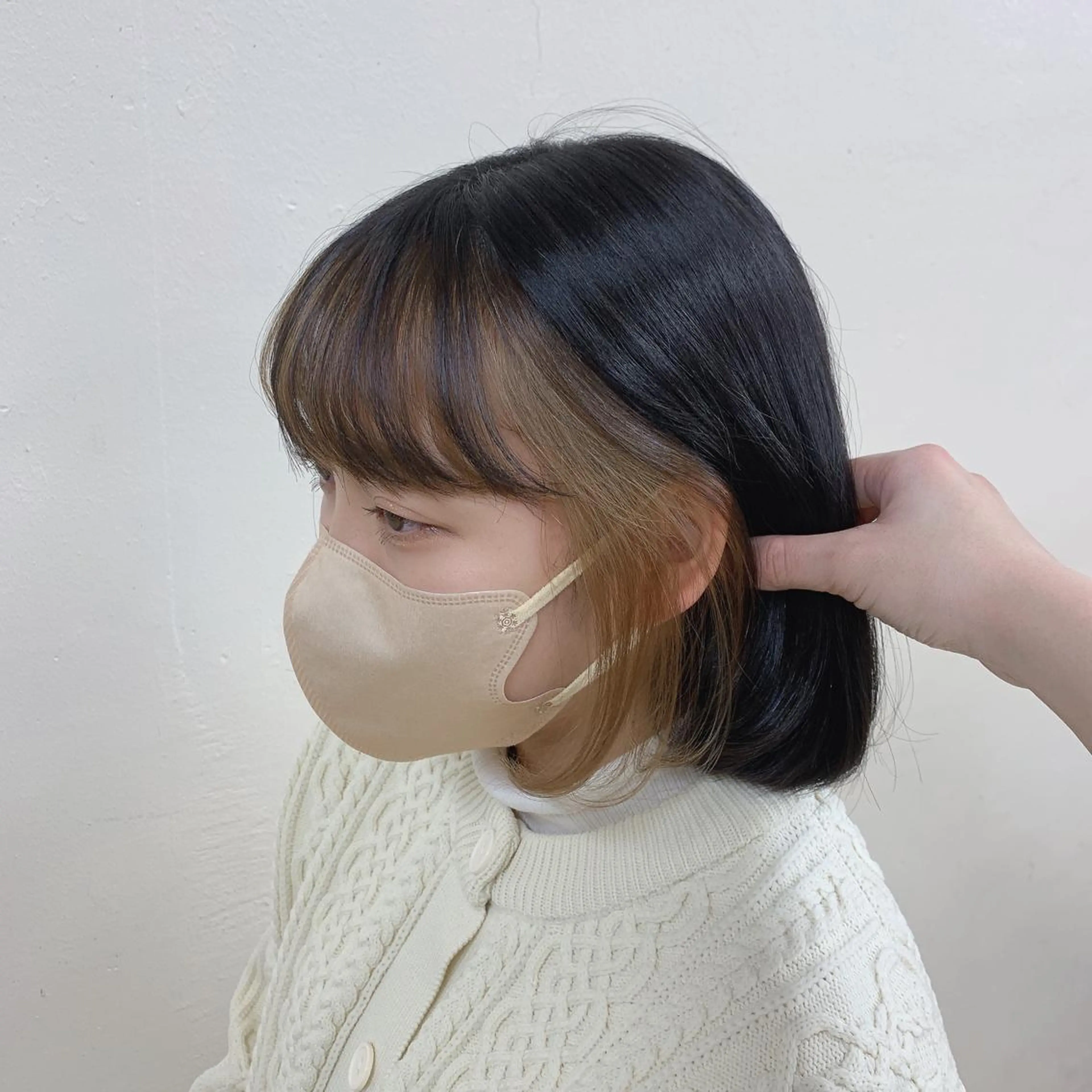 ショート ヘアカラー トリートメント ブリーチカラー 🩵MIZUKIのヘアスタイル