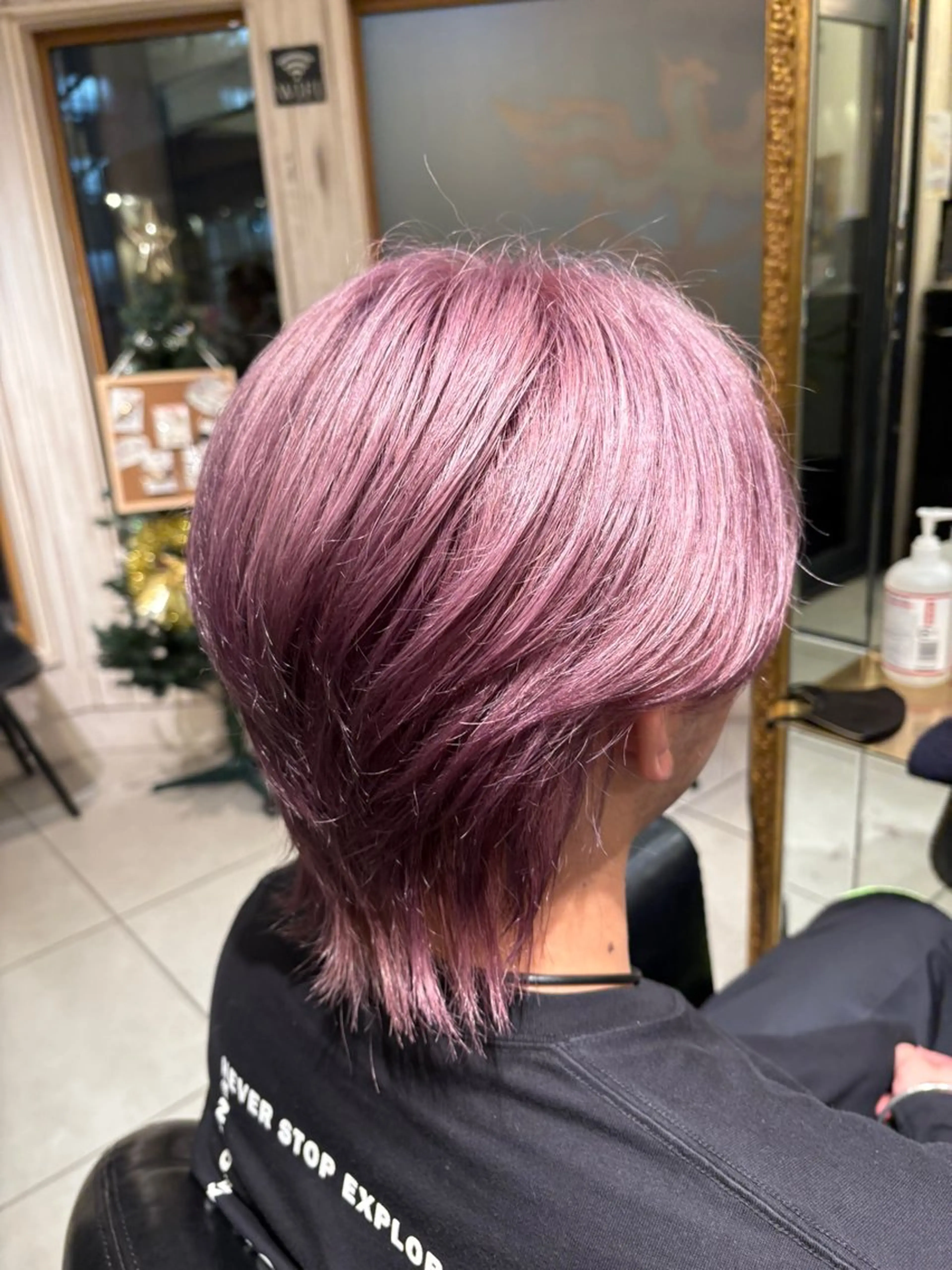 カラー メンズ 鶴谷 麻衣のヘアスタイル