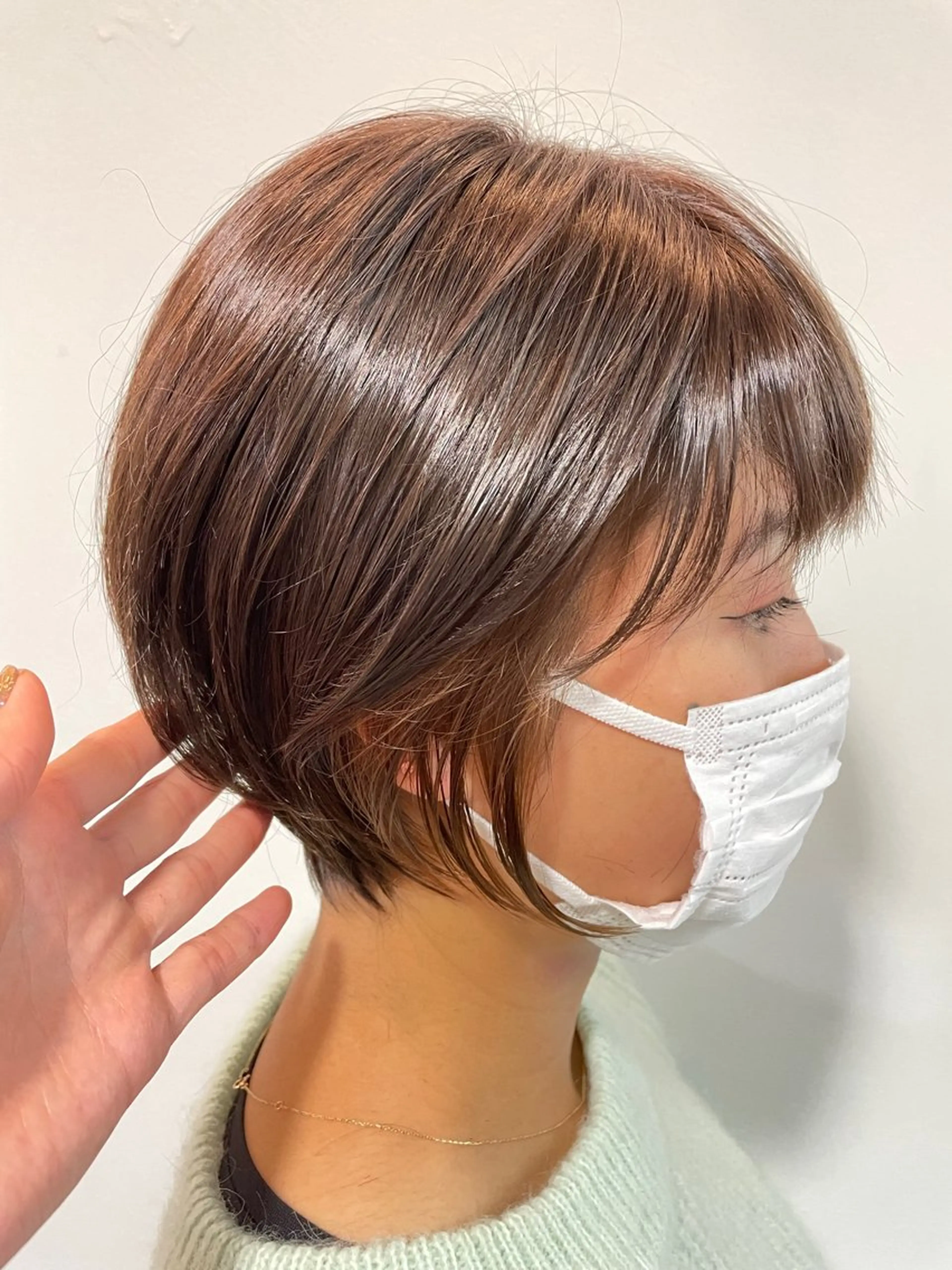 ショート カラー カット ヘアカラー ショート ボブ✂︎ 髙梨  遥のヘアスタイル