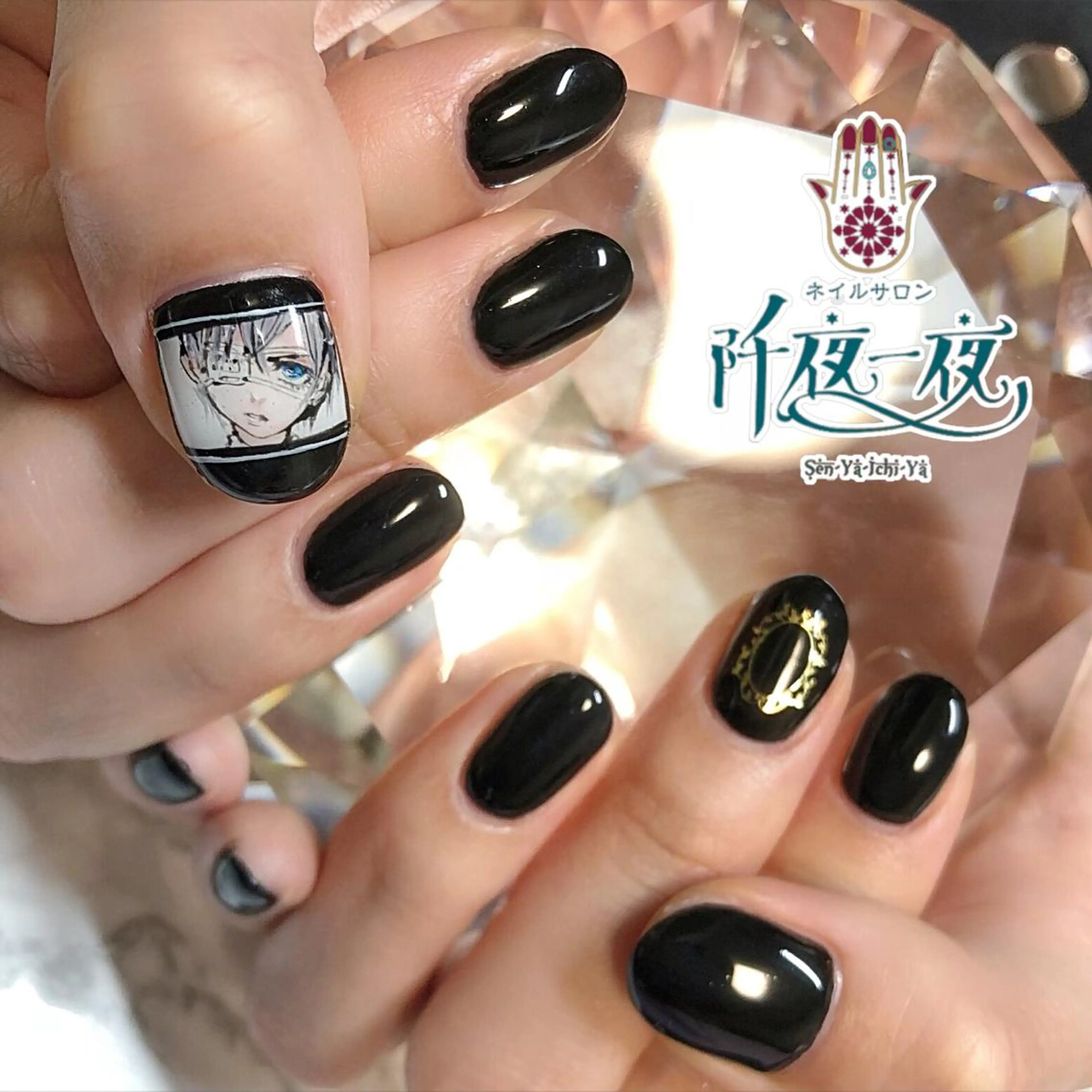 ネイル 六本木ネイル阡夜一夜 当日＆持ち込み歓迎のネイルデザイン