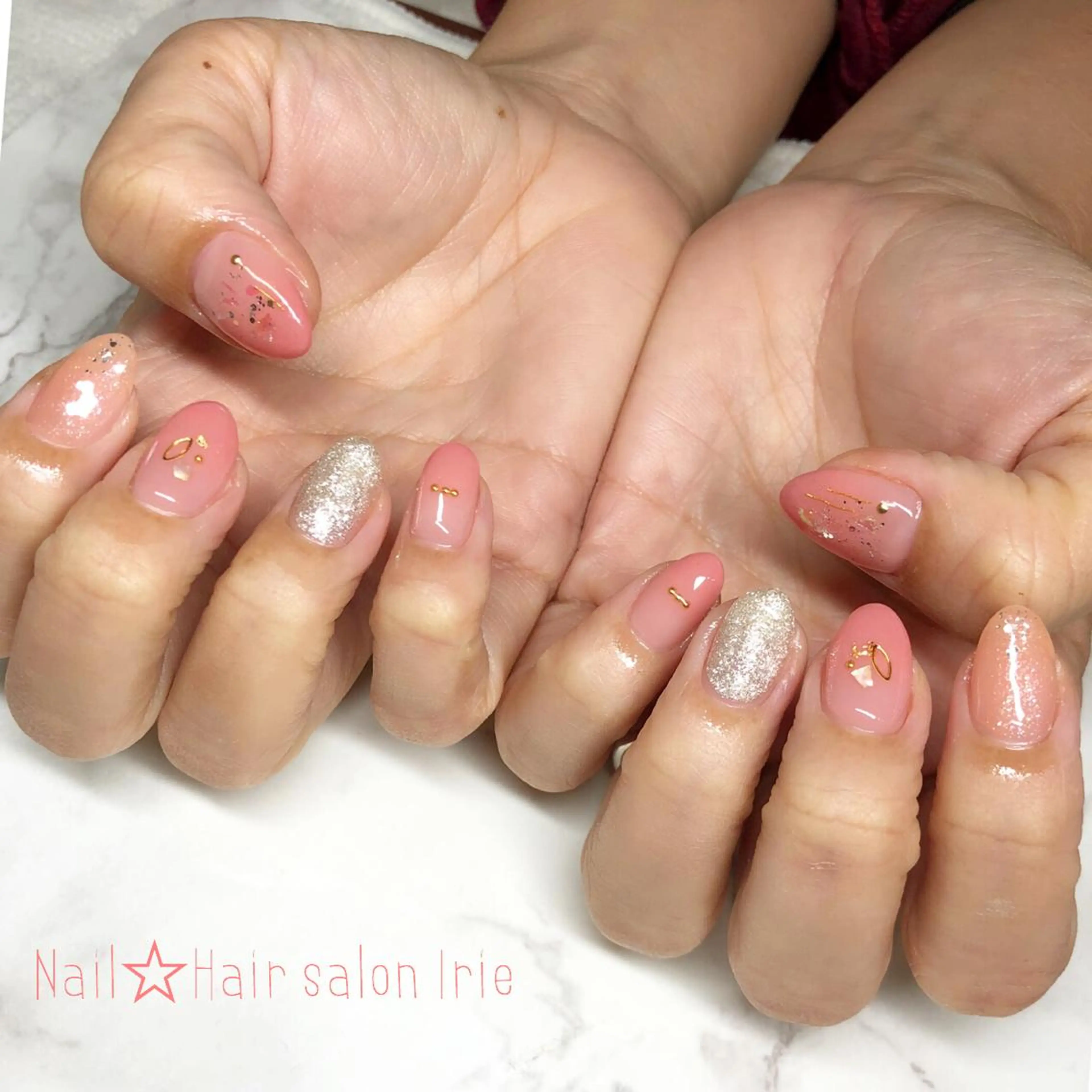 ネイル 與儀 知佳のネイルデザイン