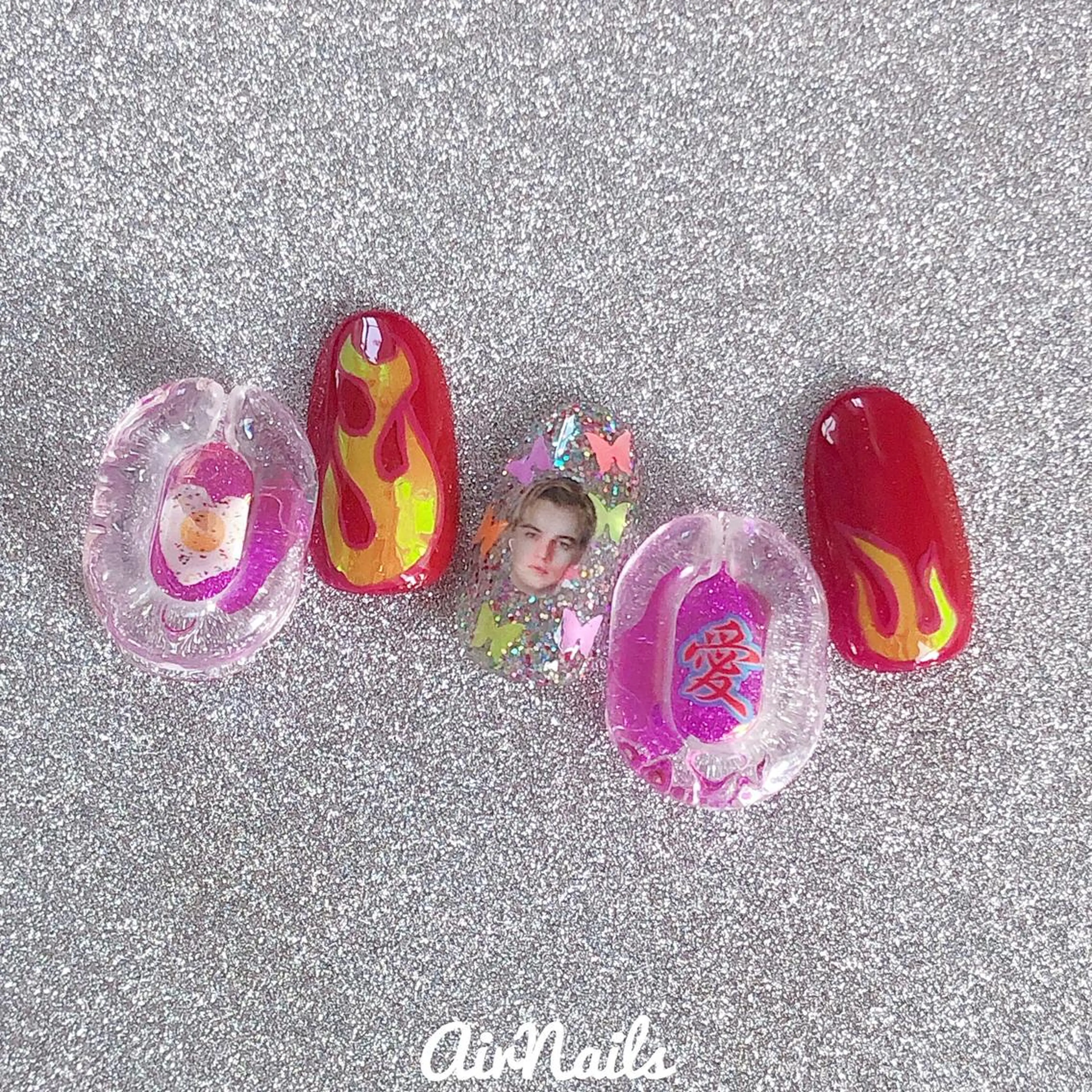 ネイル ハンドネイル フットネイル ♡ airnails ♡のネイルデザイン