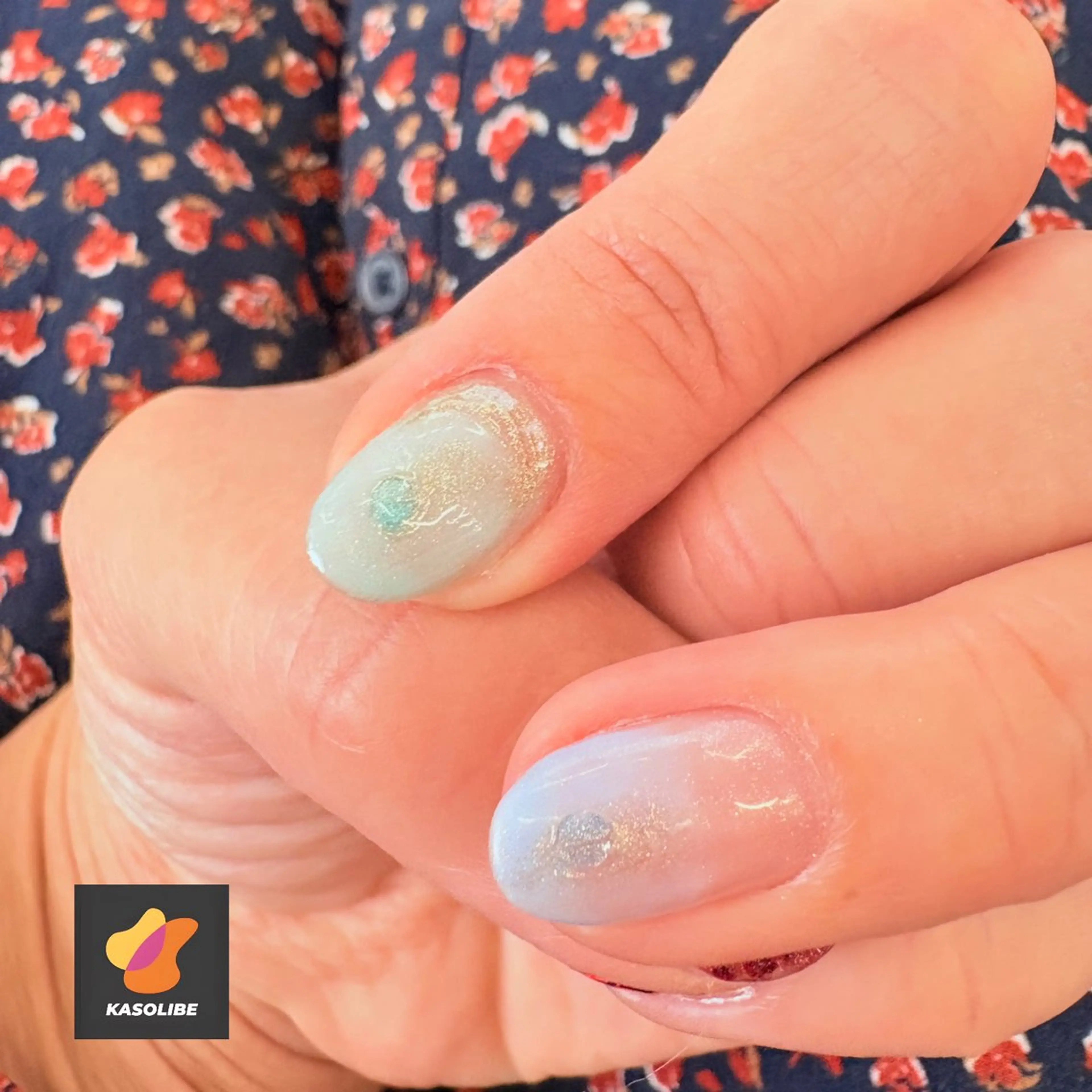 ネイル アートネイル ミラーネイル ワンカラーネイル 春ネイル ハンドネイル kasolibe 【カソリベ】のネイルデザイン