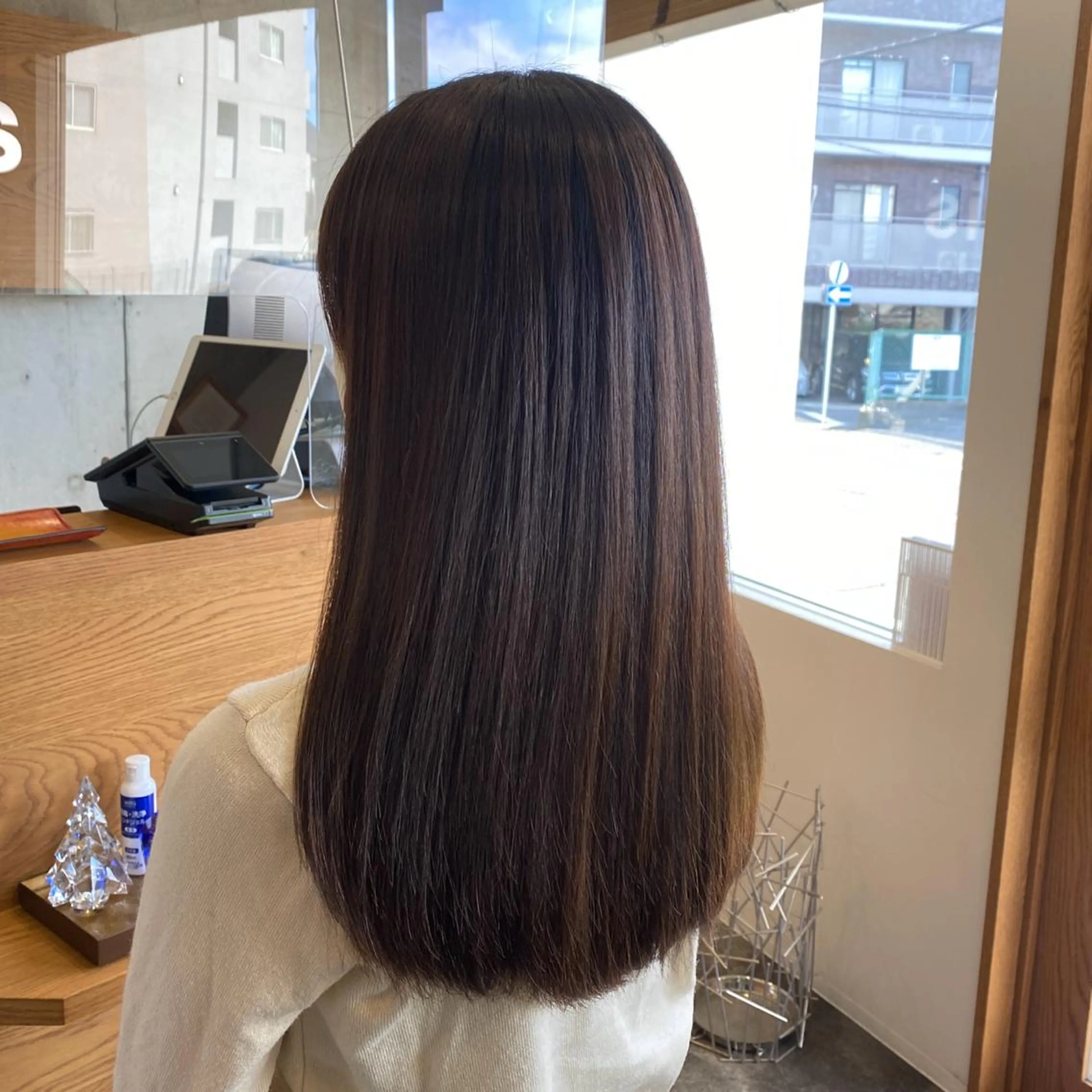 ロング 後藤 千絵のヘアスタイル