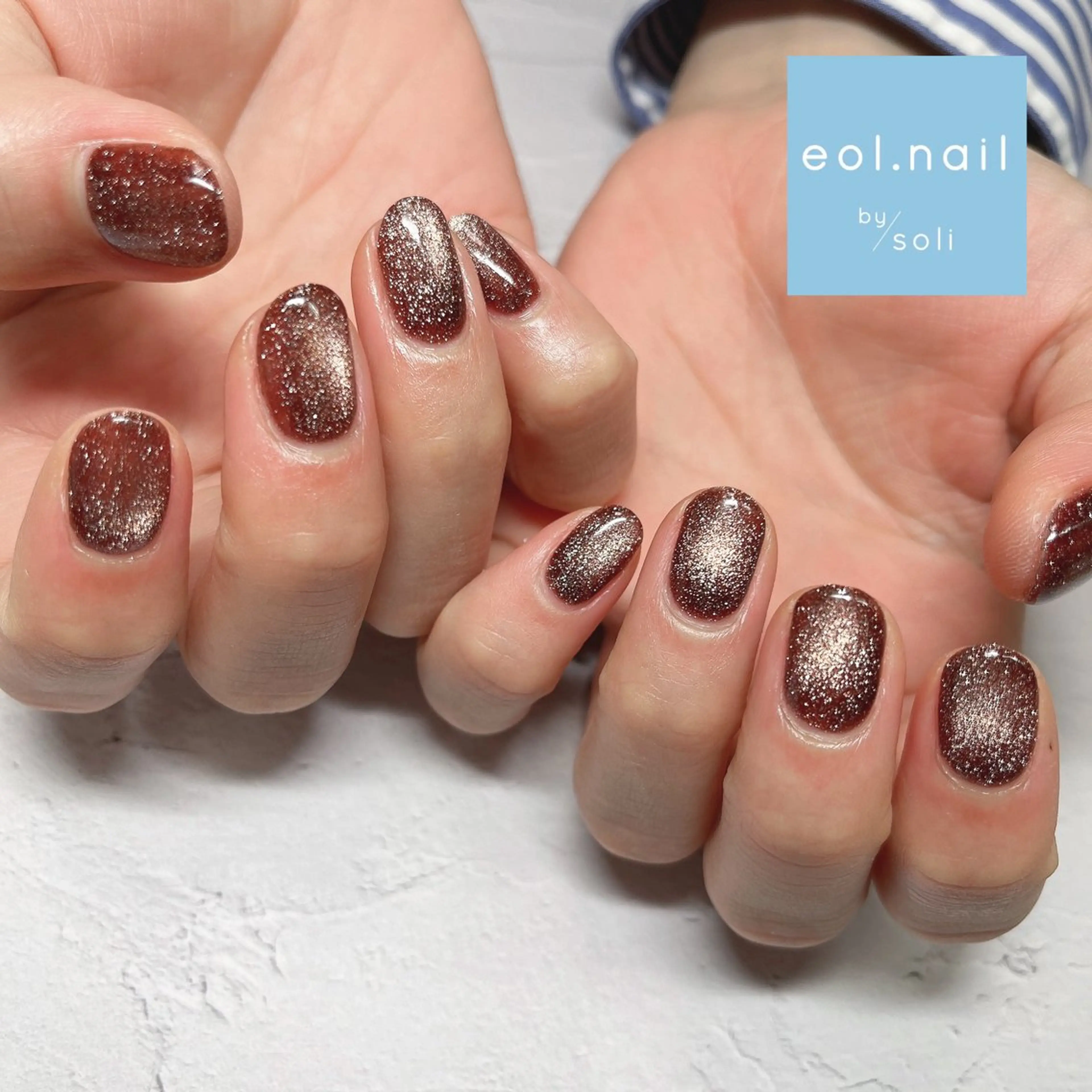 ネイル マグネットネイル ハンドネイル eol. 【エオル】のネイルデザイン