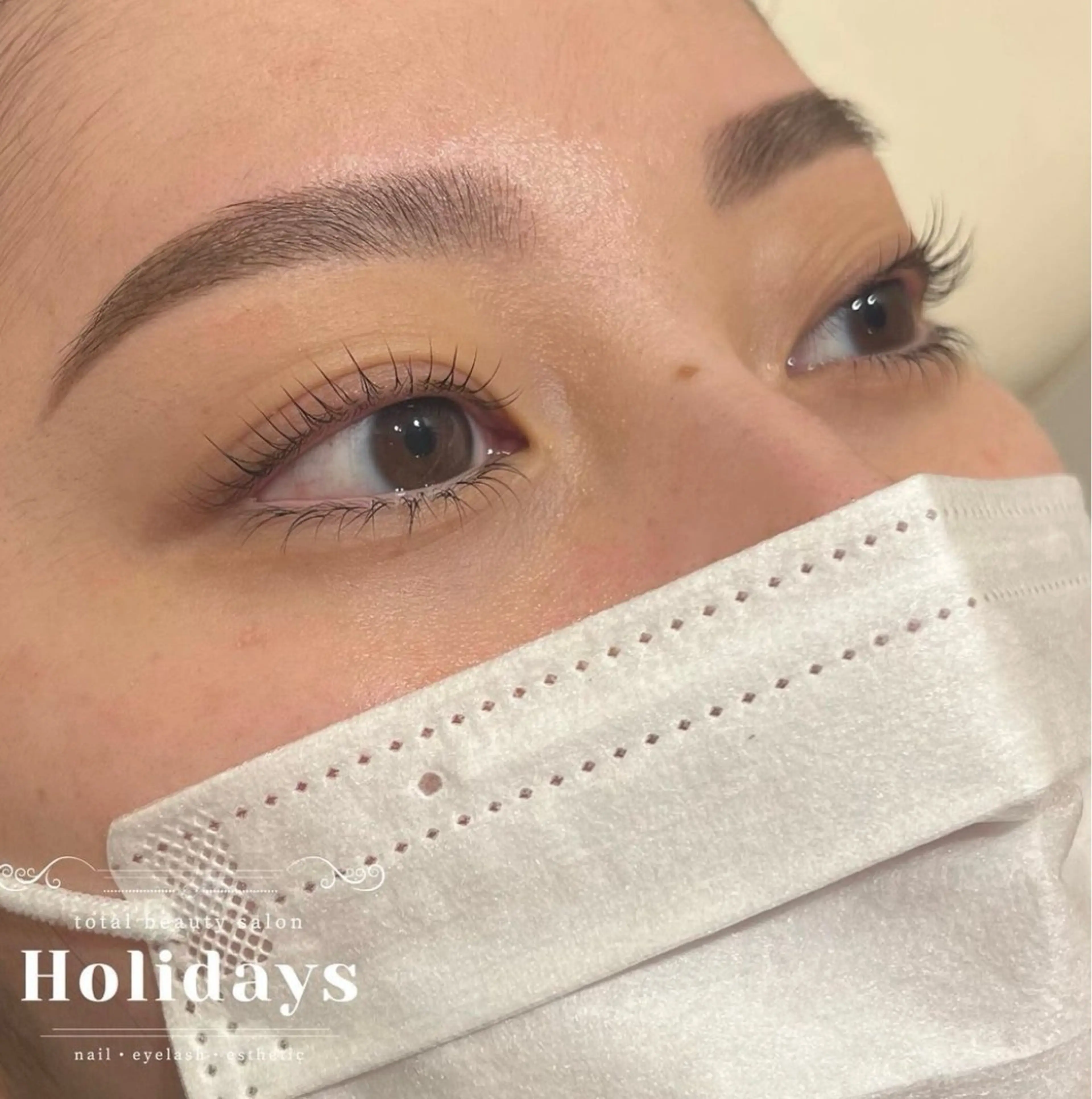 【成人式に向けて】オーダーメイドまつげパーマ×美眉スタイリングの写真