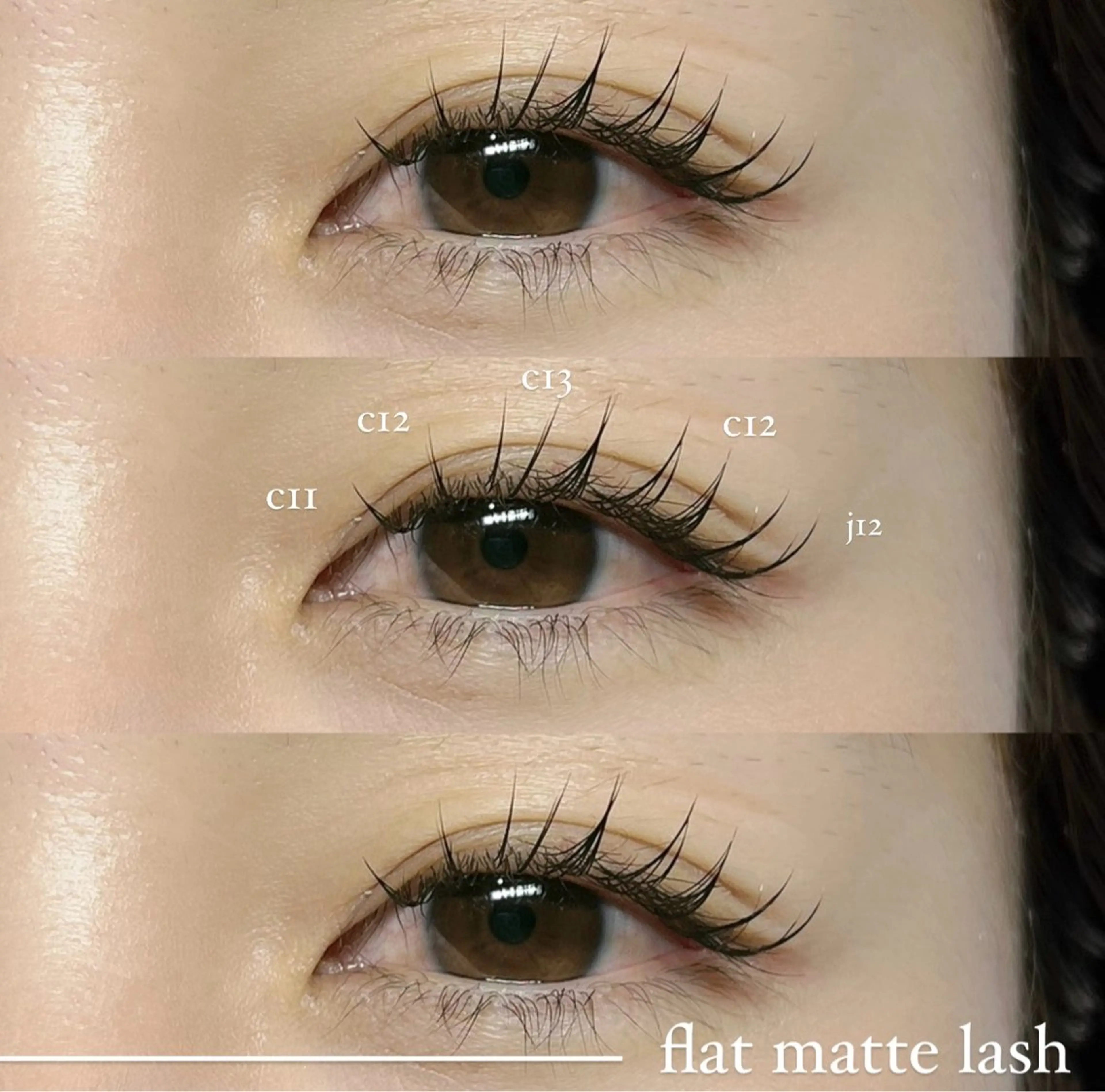 マツエク・マツパ Veil ayakaのマツエク・マツパデザイン