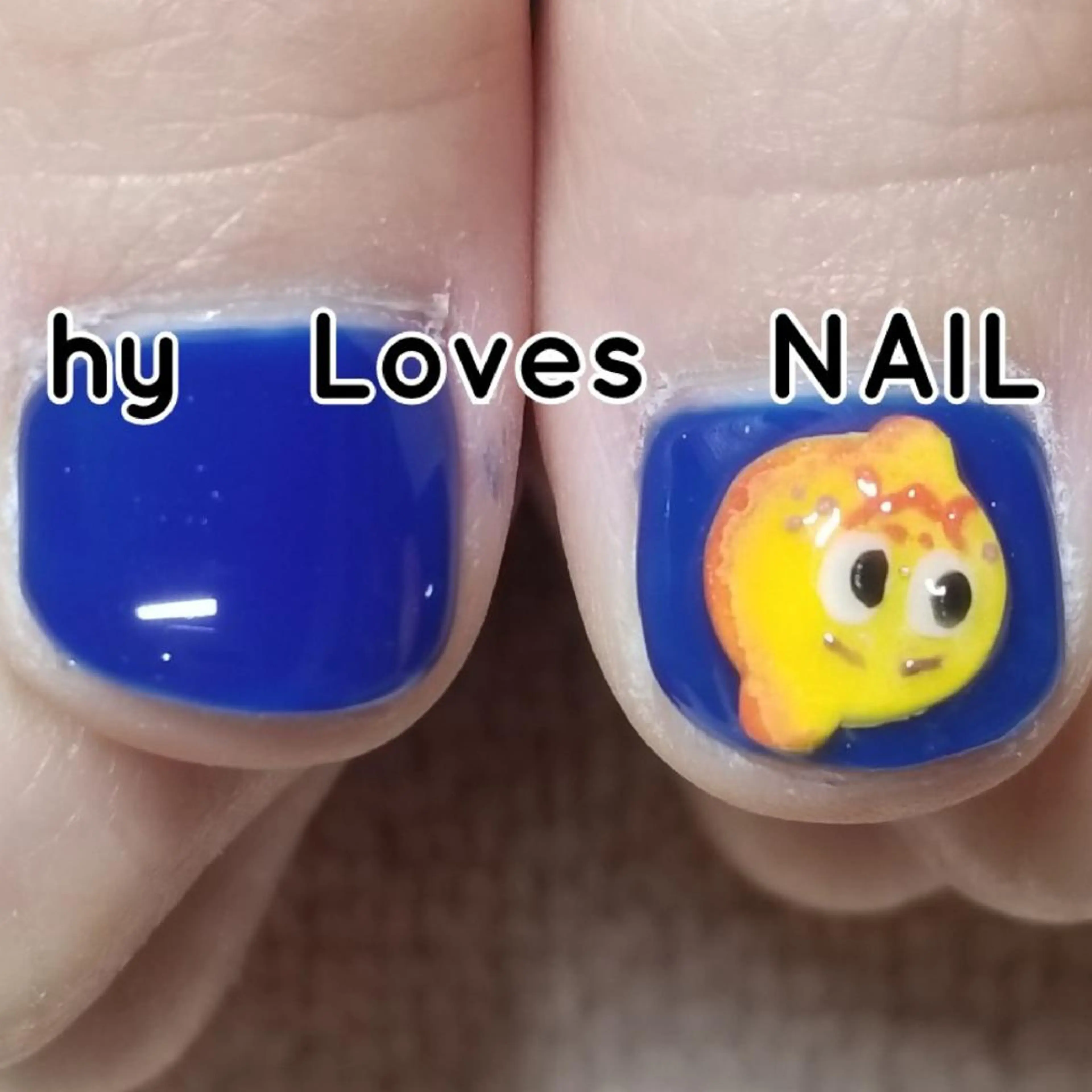 ネイル アートネイル グラデーション ネイビー ハンドネイル よしだ ひろきのネイルデザイン