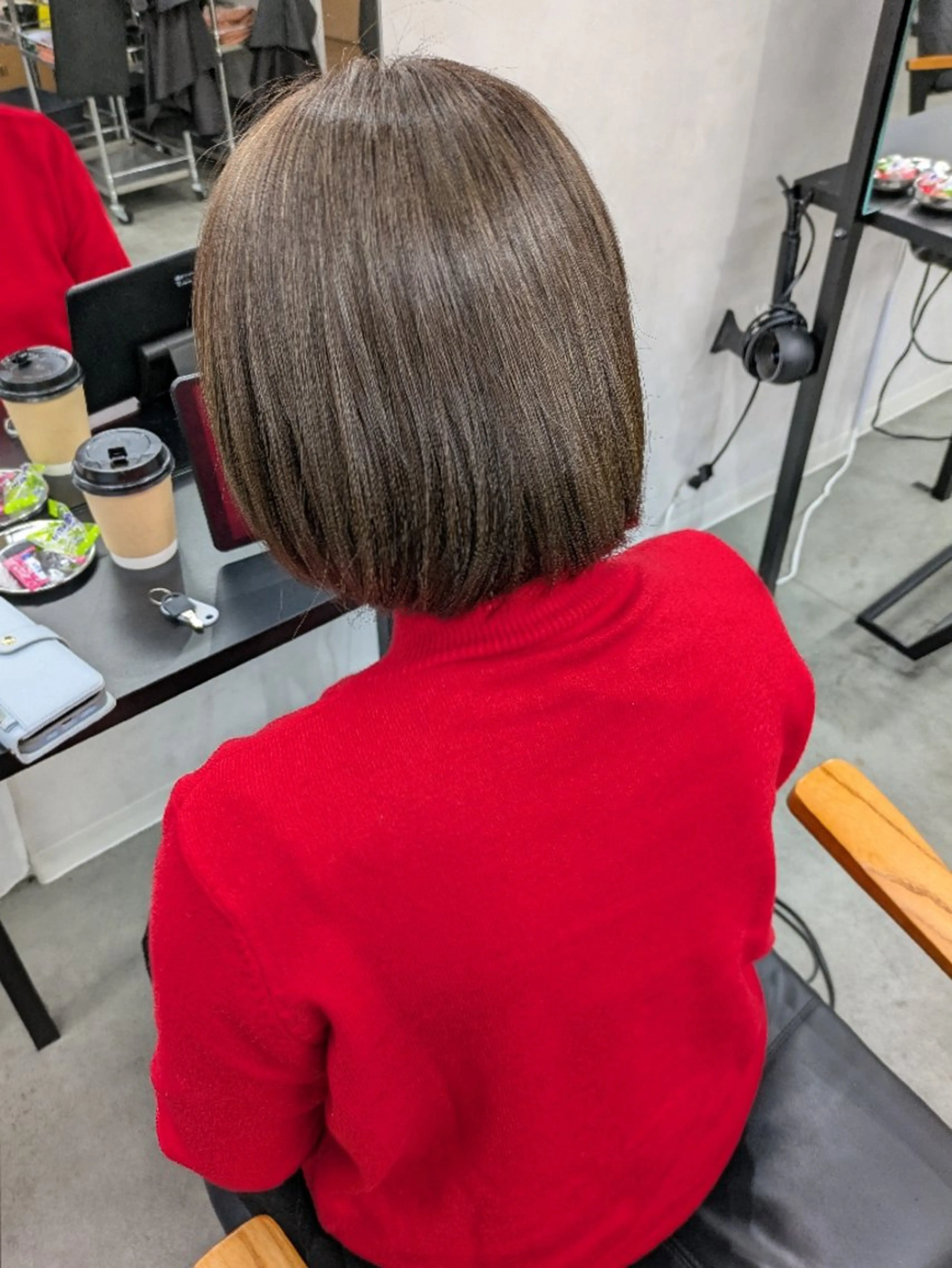 ミディアム カラー ブラウンカラー オリーブブラウン ヘアカラー ✙✨🩵LIV / マキ🩵✨✙のヘアスタイル