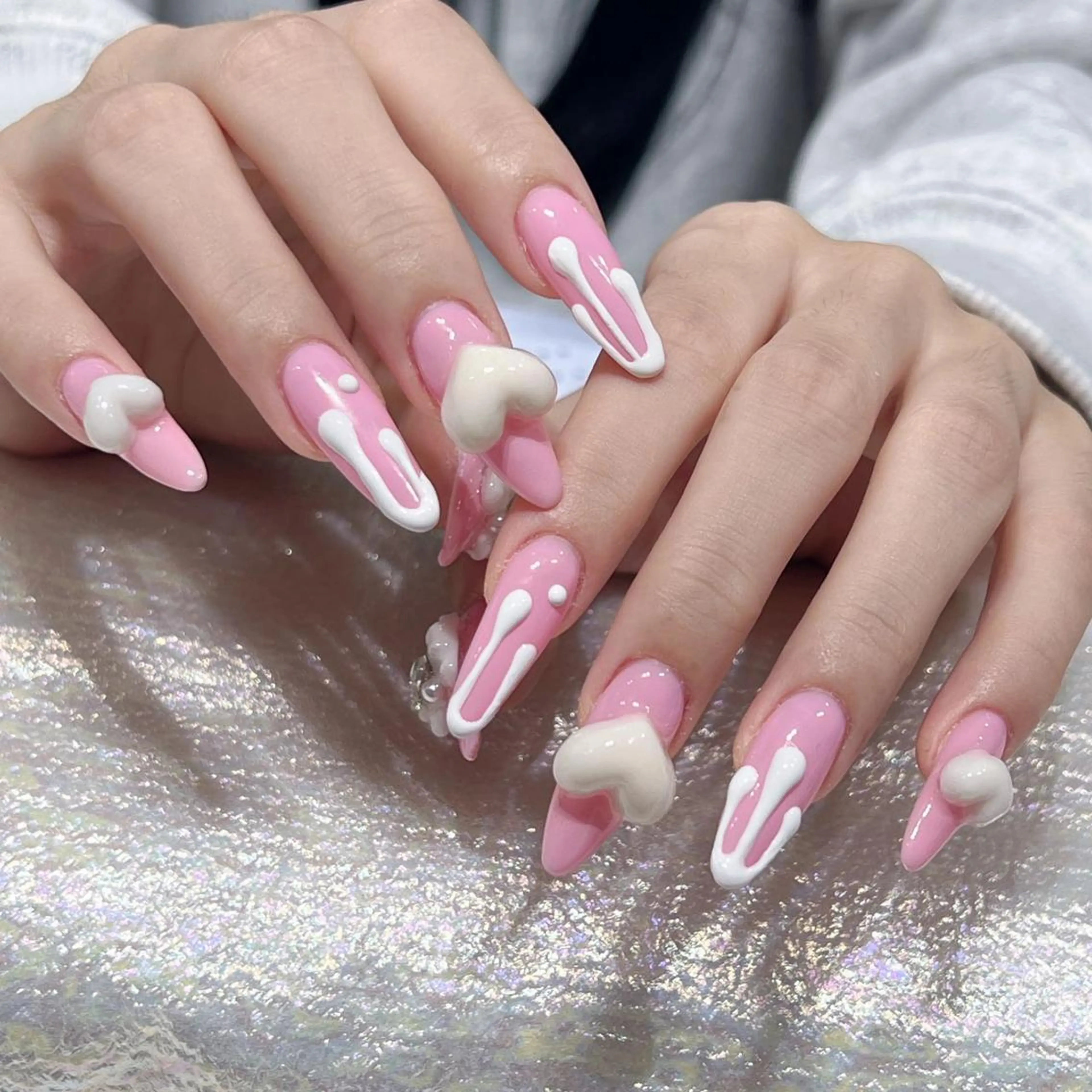 ネイル ハンドネイル Queens テイのネイルデザイン