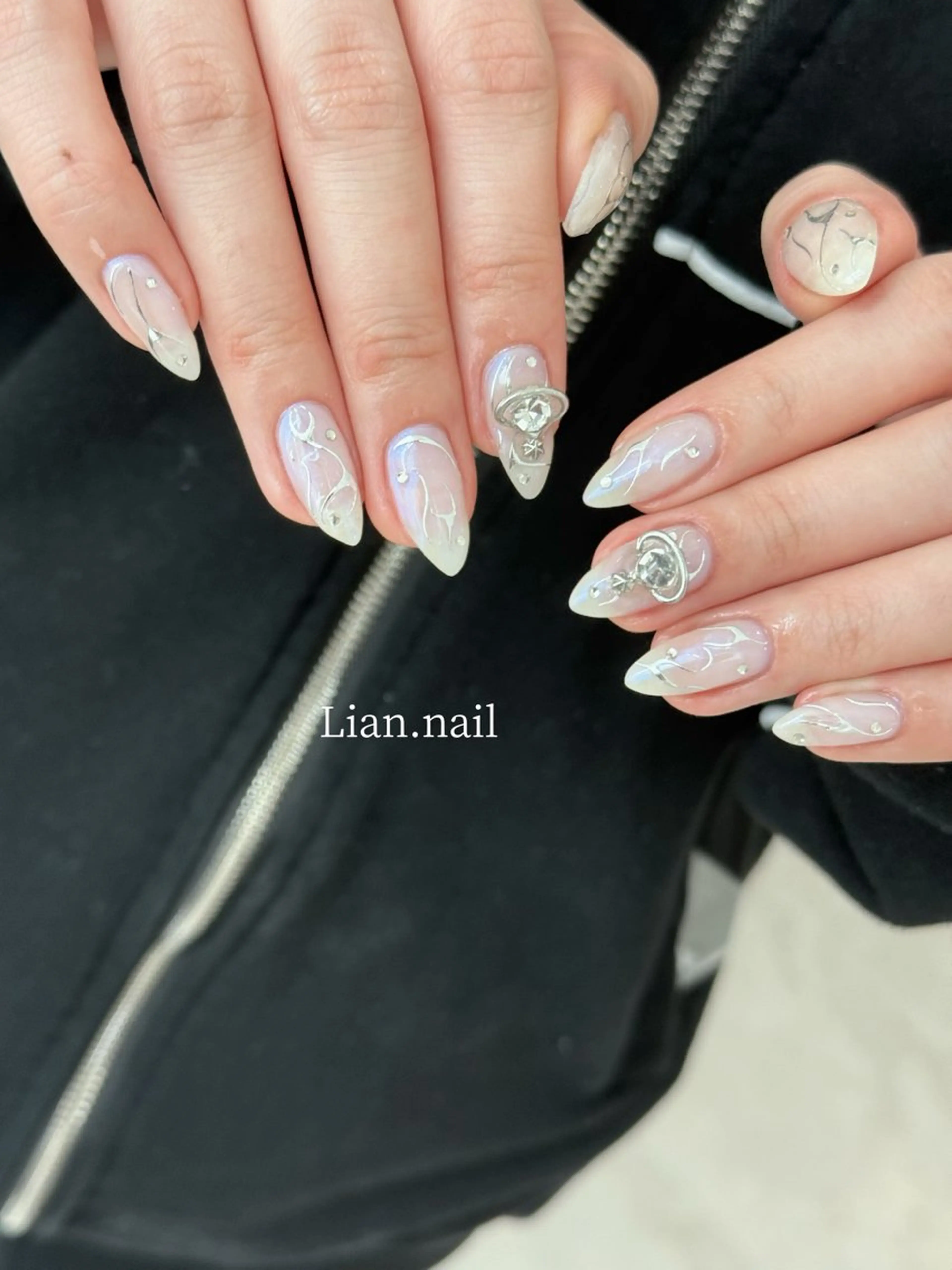 ショート ハンドネイル Lian nailのネイルデザイン