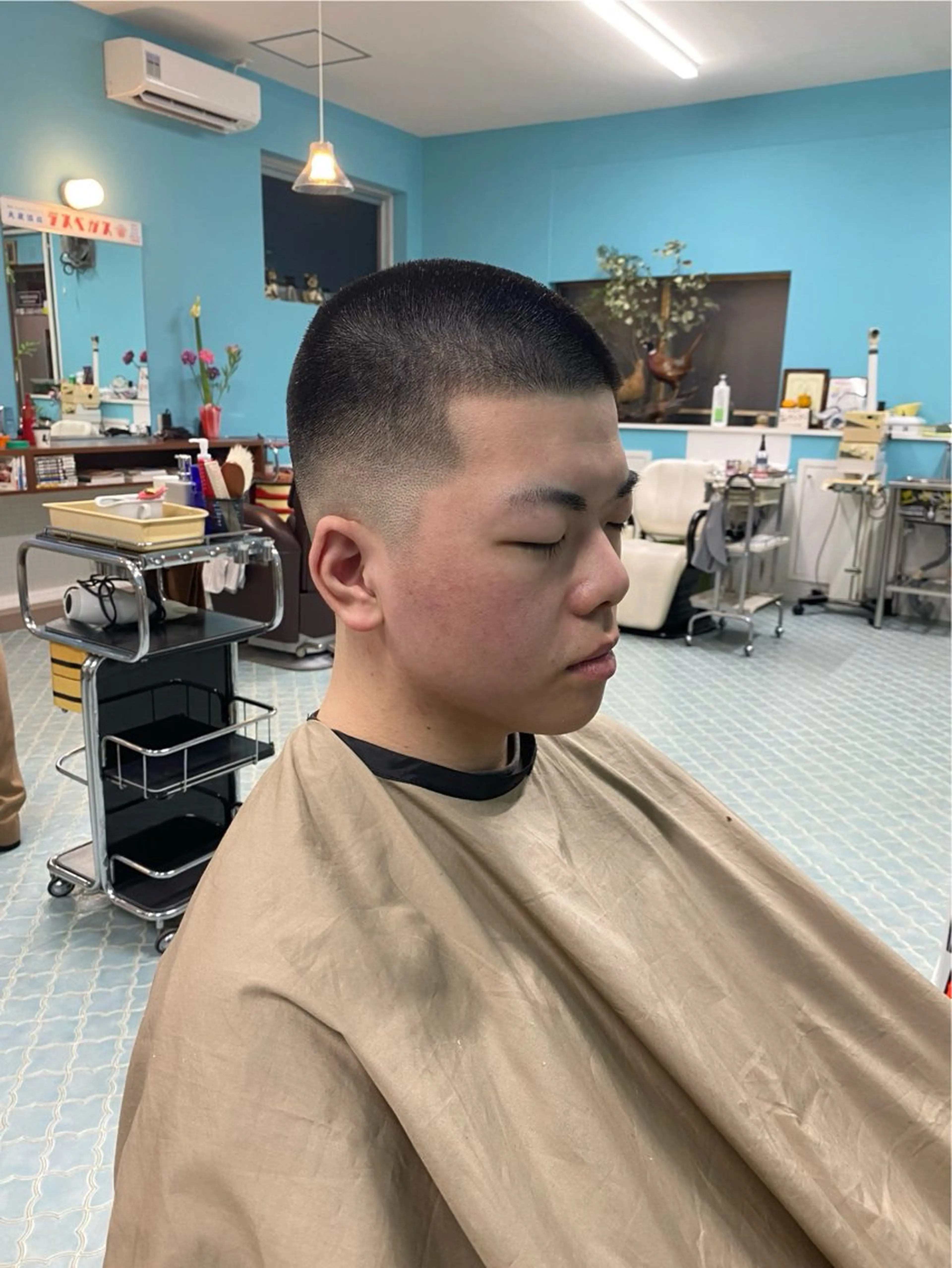 ショート 上戸鎖 宏樹のヘアスタイル