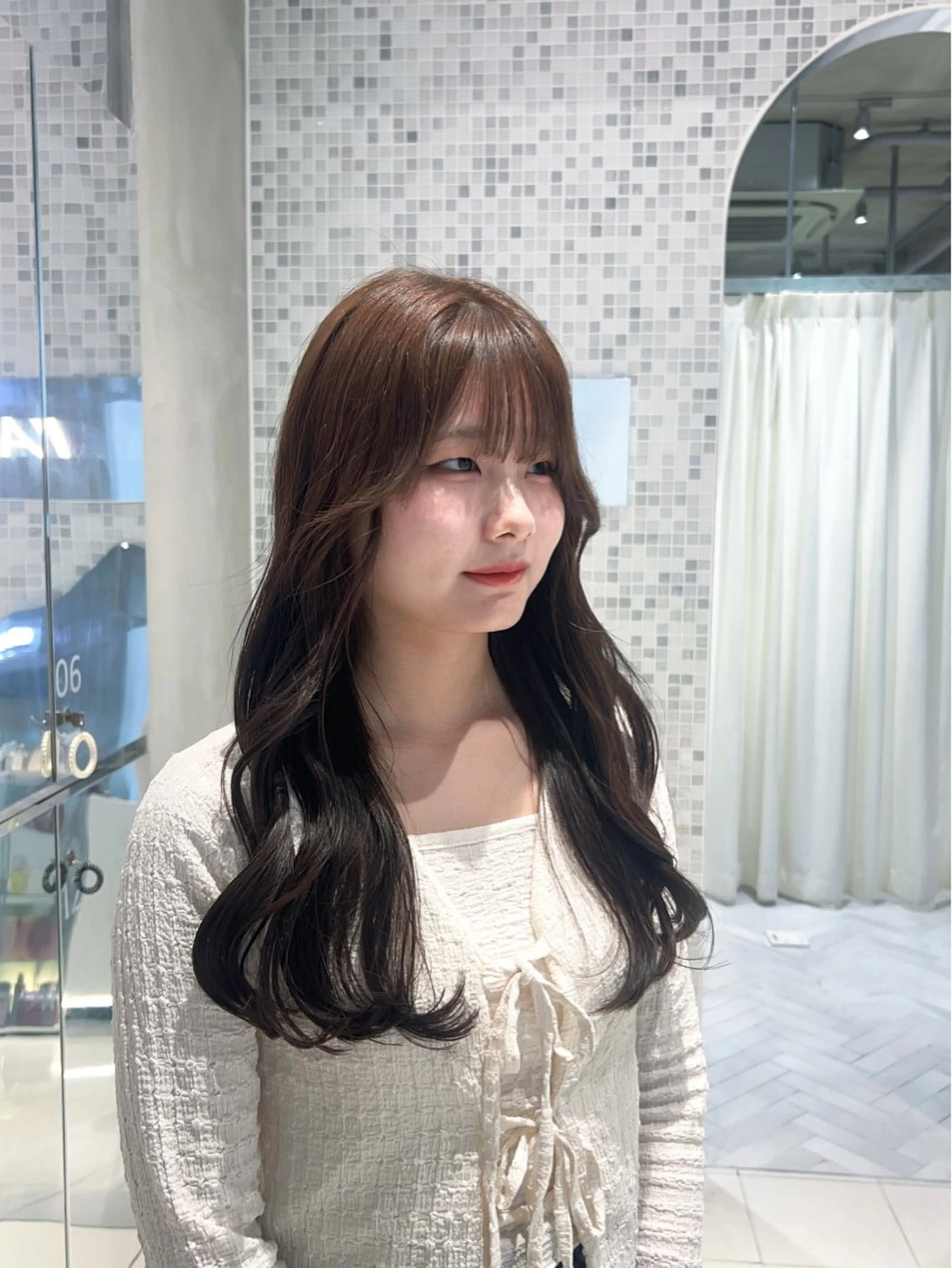 カラー ブラウンカラー ヘアカラー くすみカラー/ブリ ーチ seina★のヘアスタイル