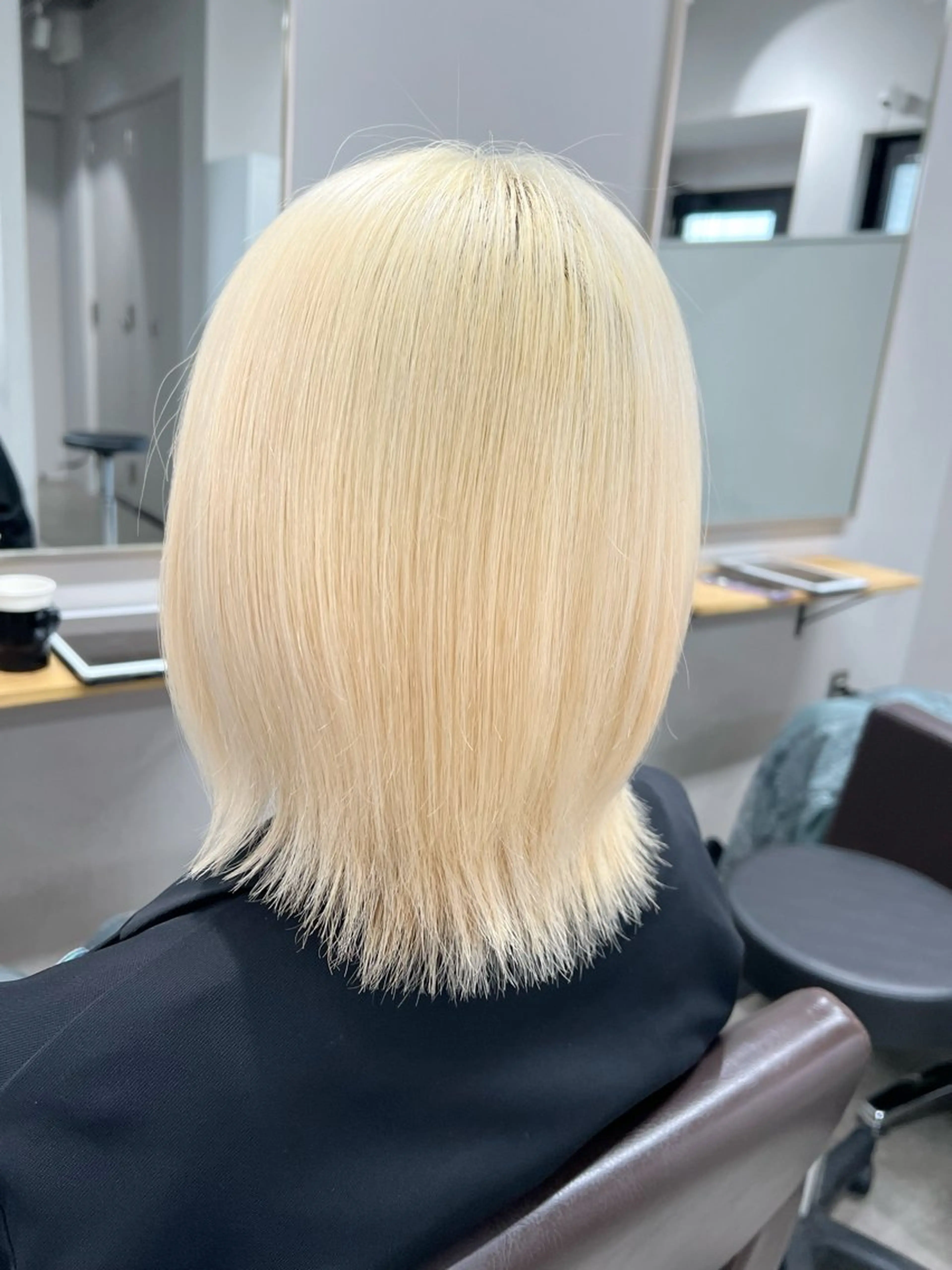 ミディアム カラー ヘアカラー トリートメント 透明感/ダブルカラー 🦋TOMOKA🦋のヘアスタイル