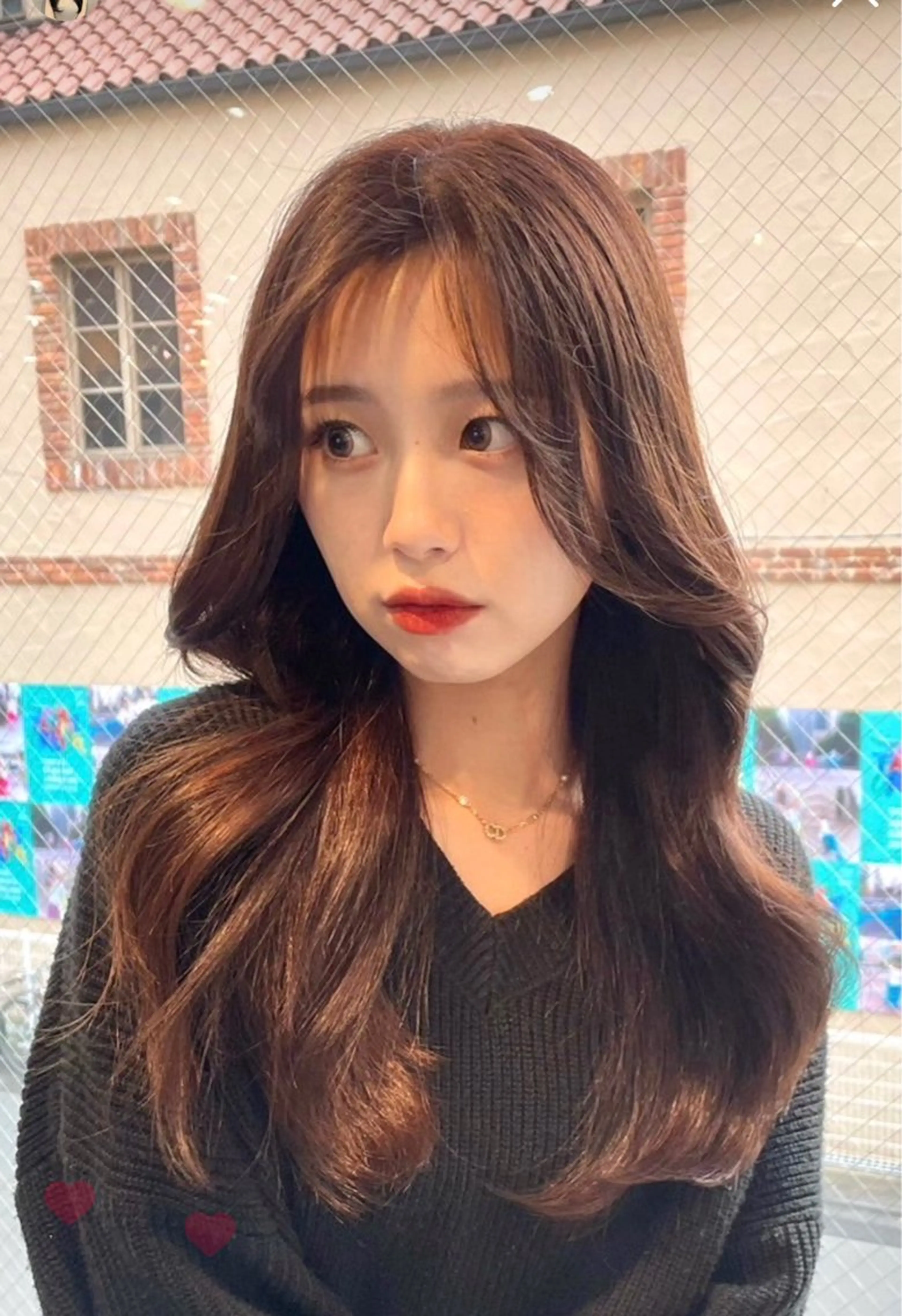 カラー ベージュカラー ピンクカラー 二宮 陽太のヘアスタイル